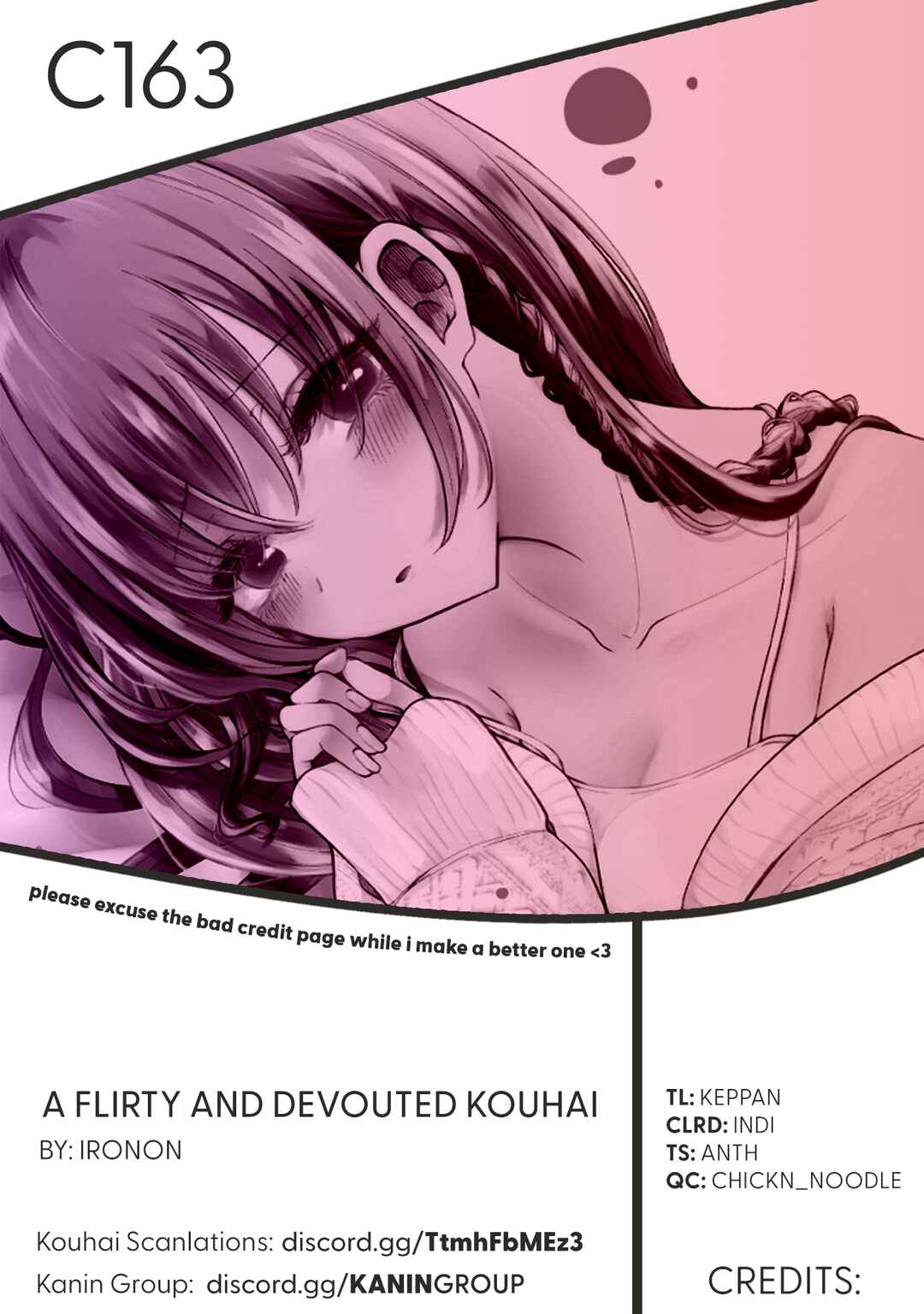 A Flirty and Devoted Kouhai (Pre-Serialization) Chapter 163 page 7