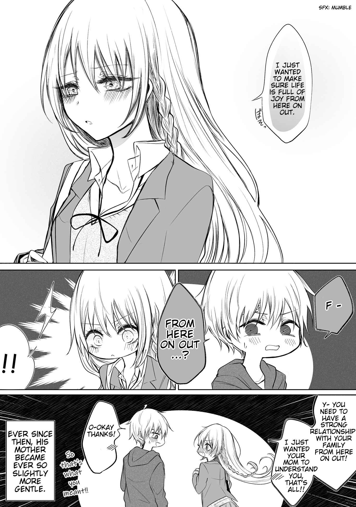 A Flirty and Devoted Kouhai (Pre-Serialization) Chapter 33 page 4
