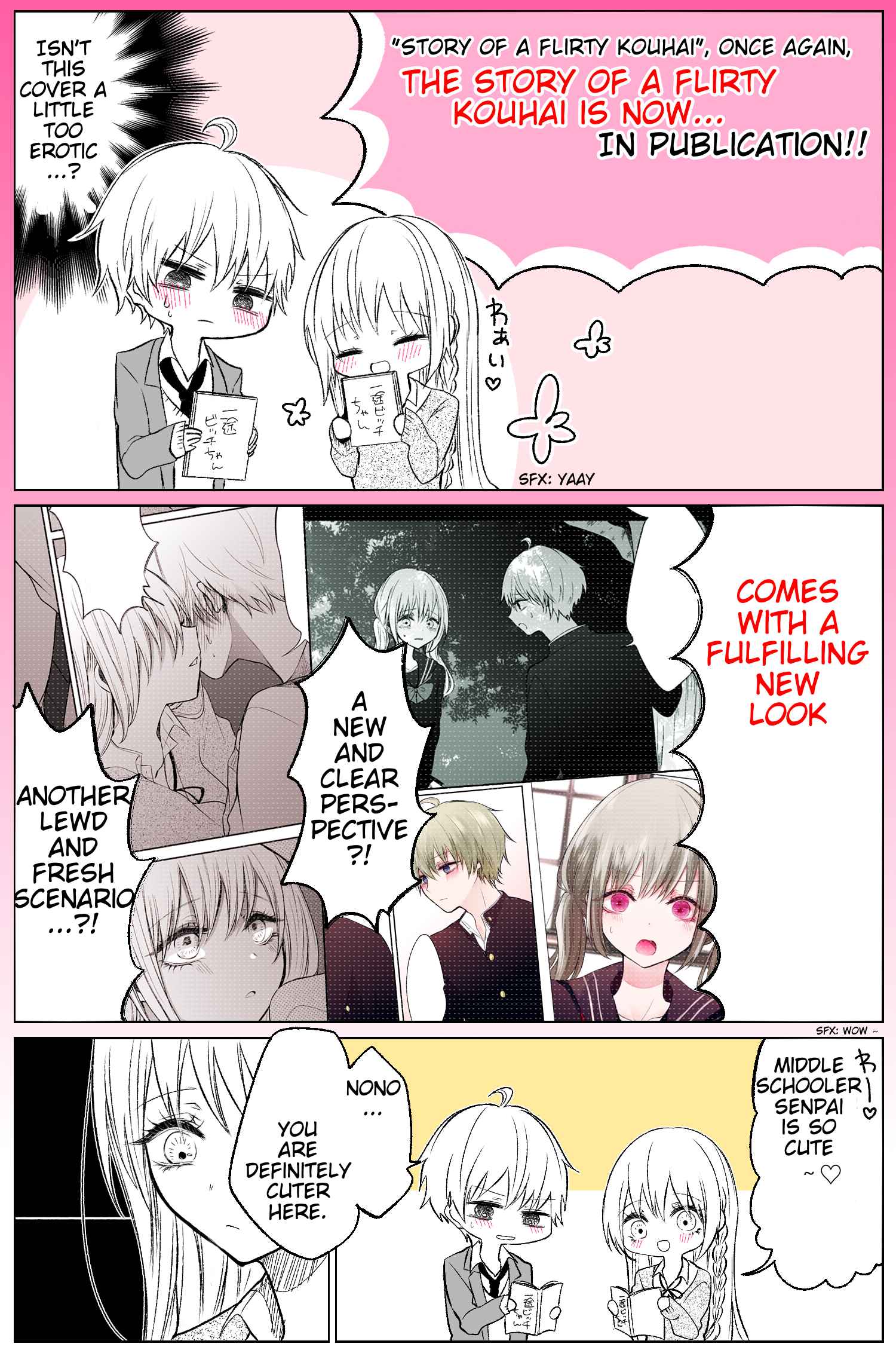 A Flirty and Devoted Kouhai (Pre-Serialization) Chapter 34.5 page 1