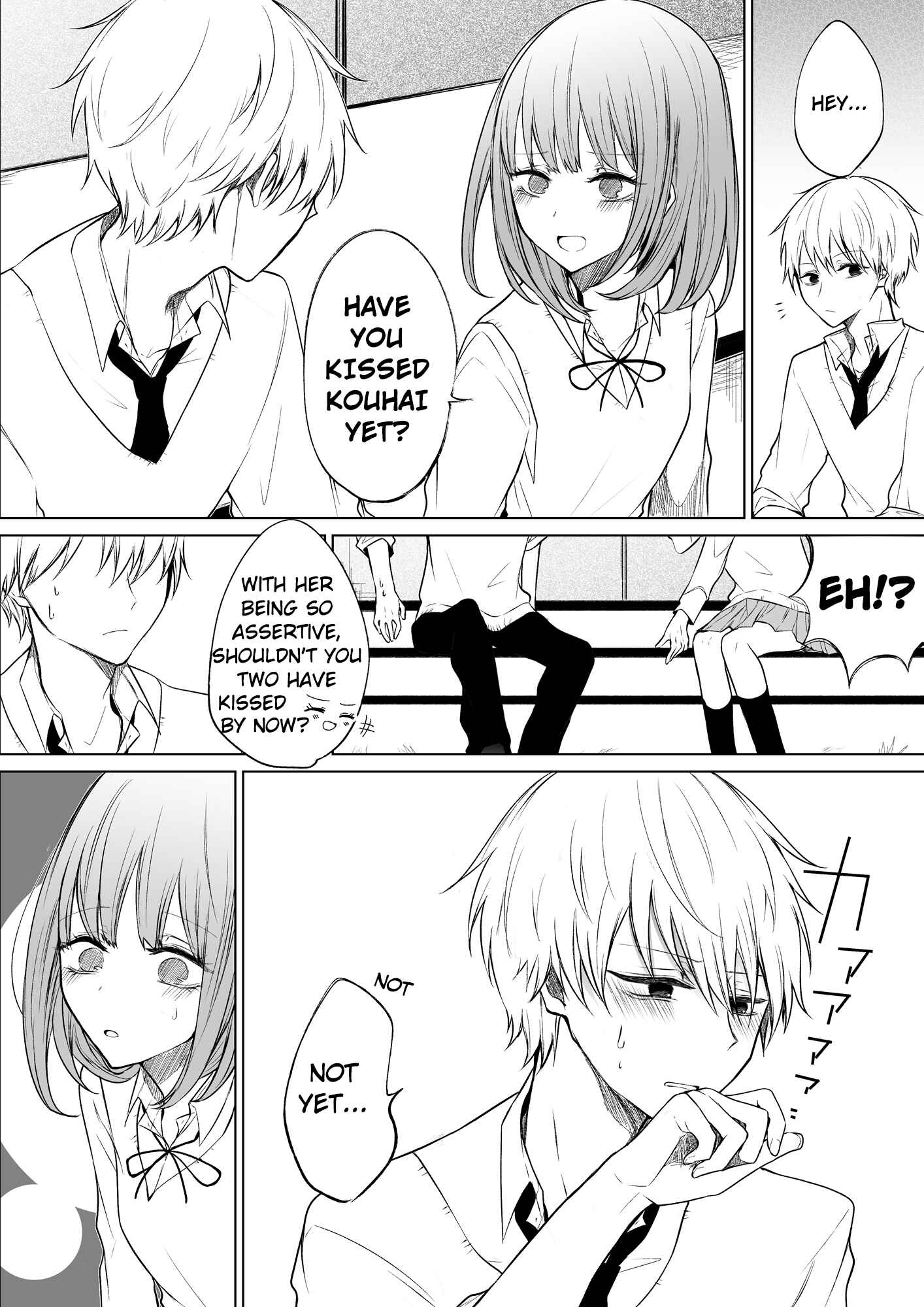 A Flirty and Devoted Kouhai (Pre-Serialization) Chapter 35 page 2