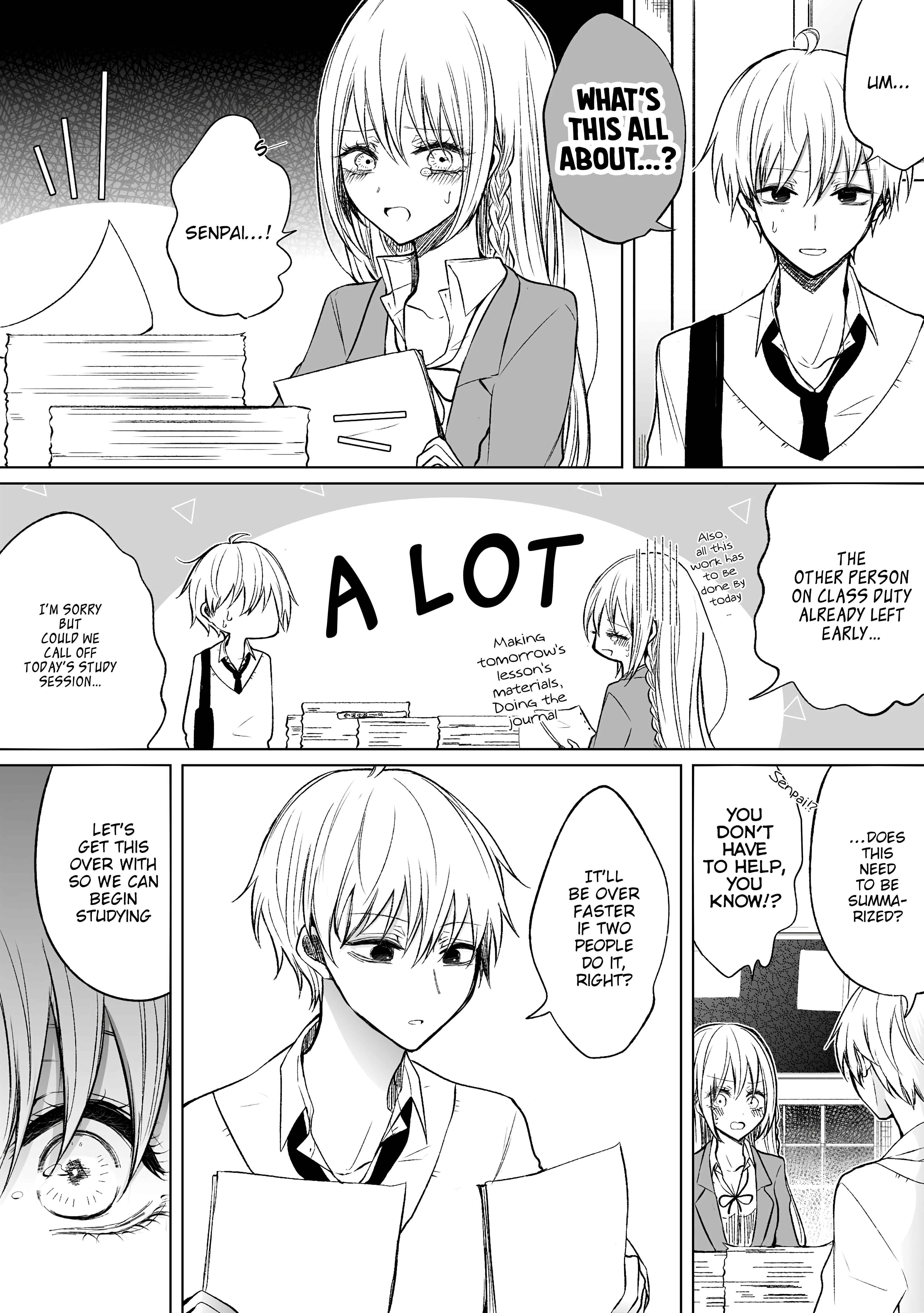 A Flirty and Devoted Kouhai (Pre-Serialization) Chapter 57.4 page 1