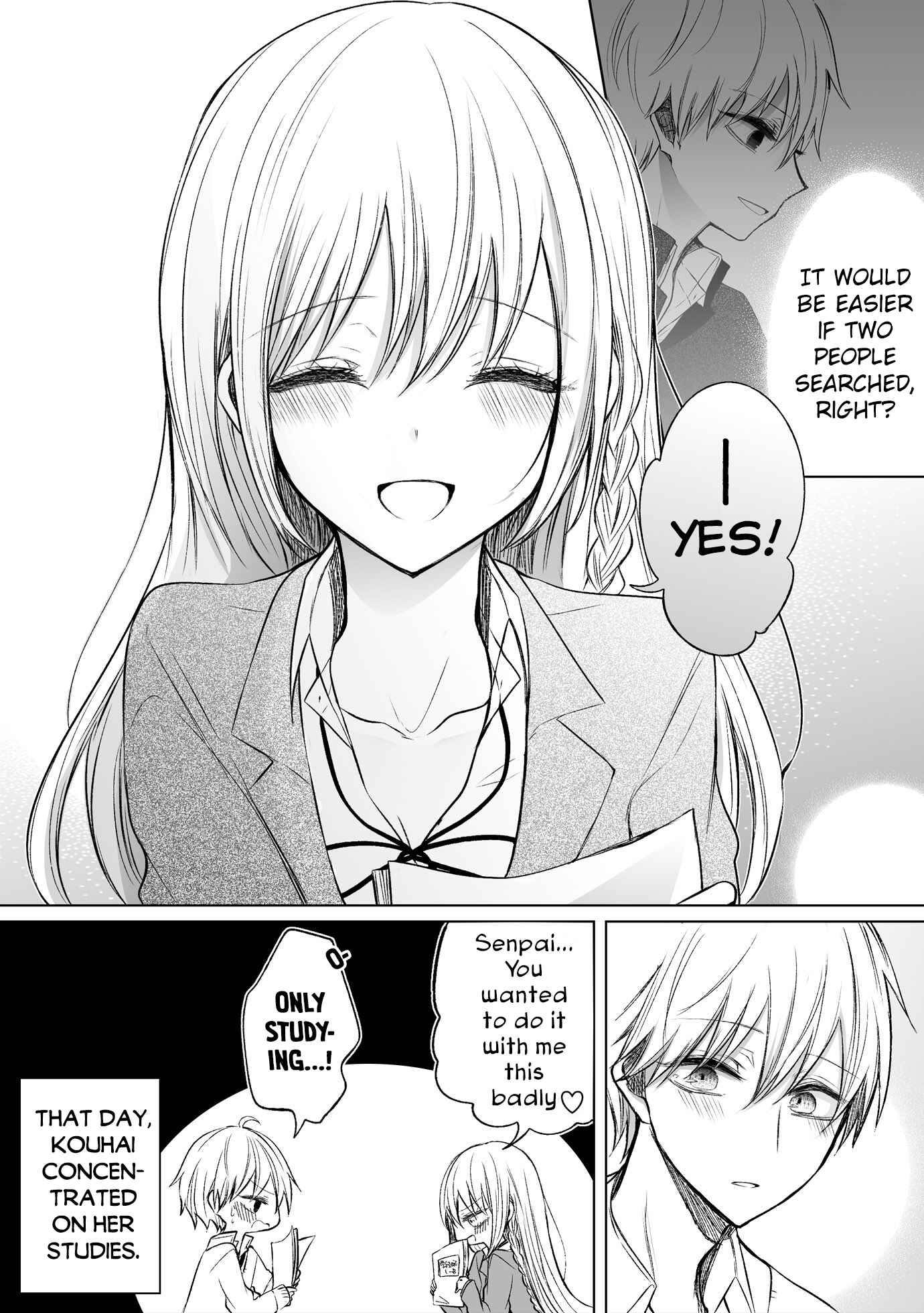 A Flirty and Devoted Kouhai (Pre-Serialization) Chapter 57.4 page 2