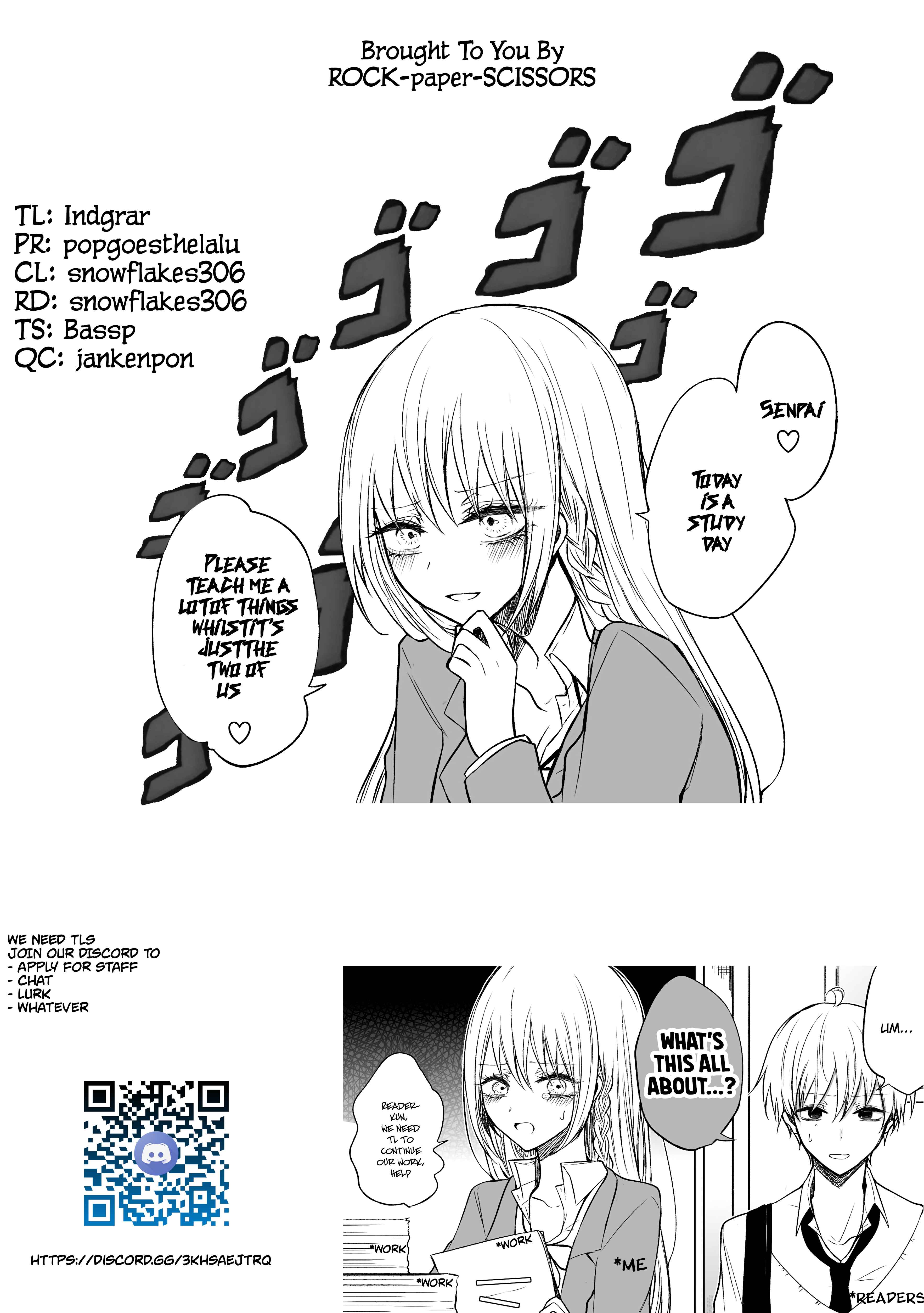 A Flirty and Devoted Kouhai (Pre-Serialization) Chapter 57.4 page 3