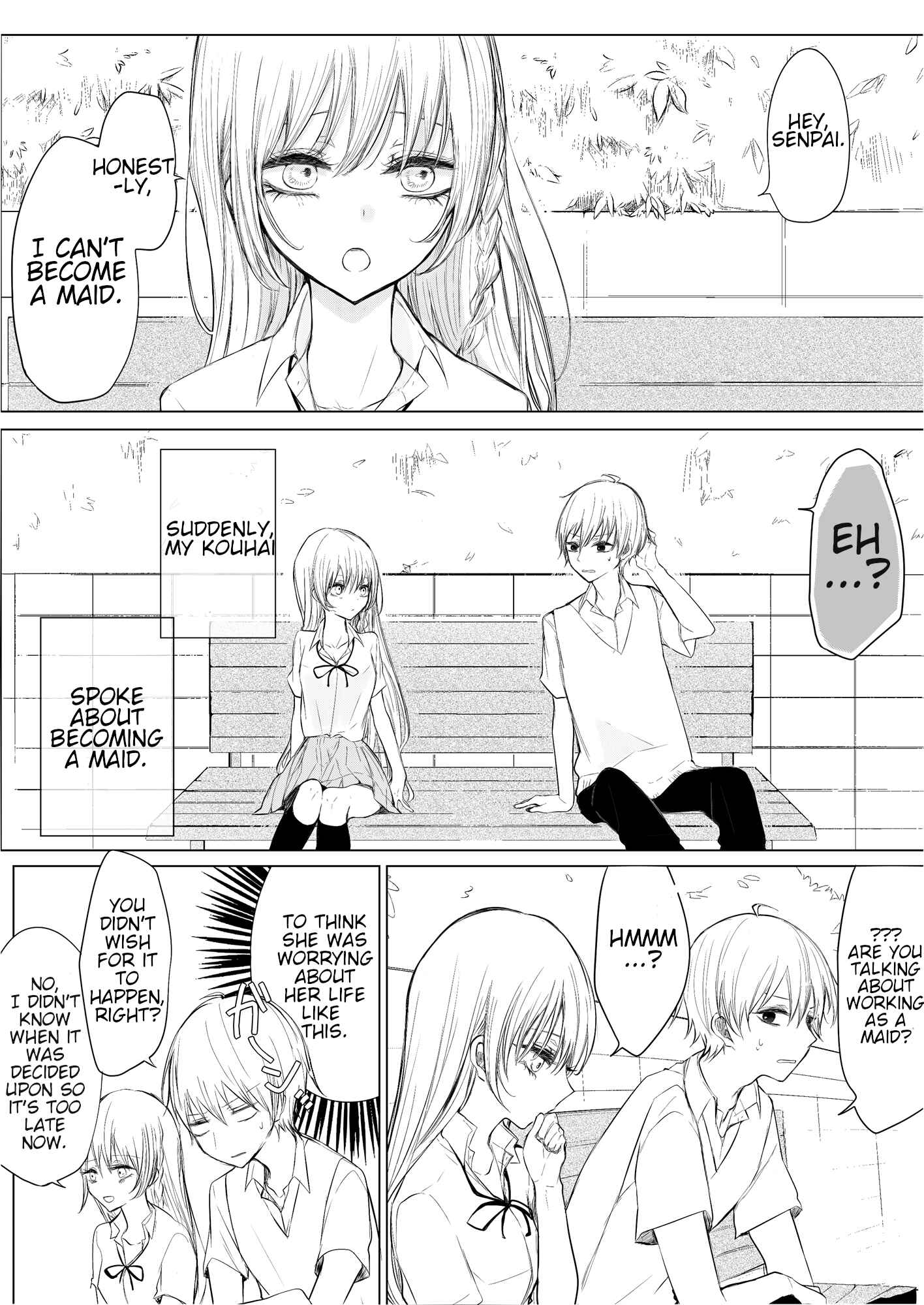 A Flirty and Devoted Kouhai (Pre-Serialization) Chapter 6 page 0