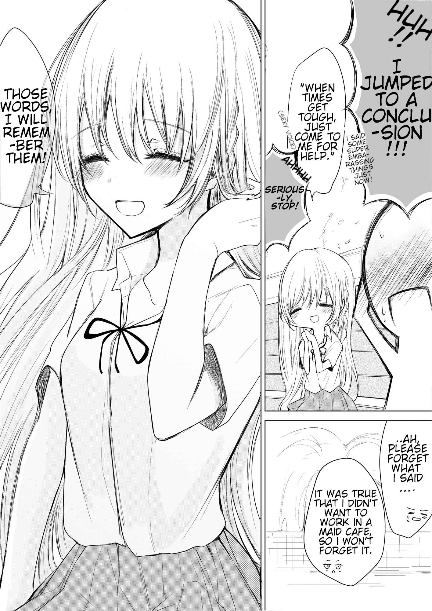 A Flirty and Devoted Kouhai (Pre-Serialization) Chapter 6 page 3