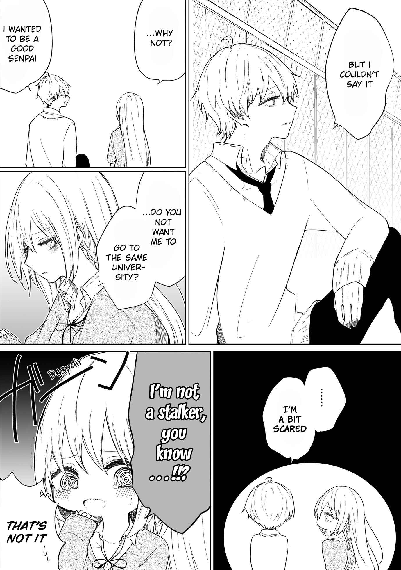 A Flirty and Devoted Kouhai (Pre-Serialization) Chapter 82 page 1