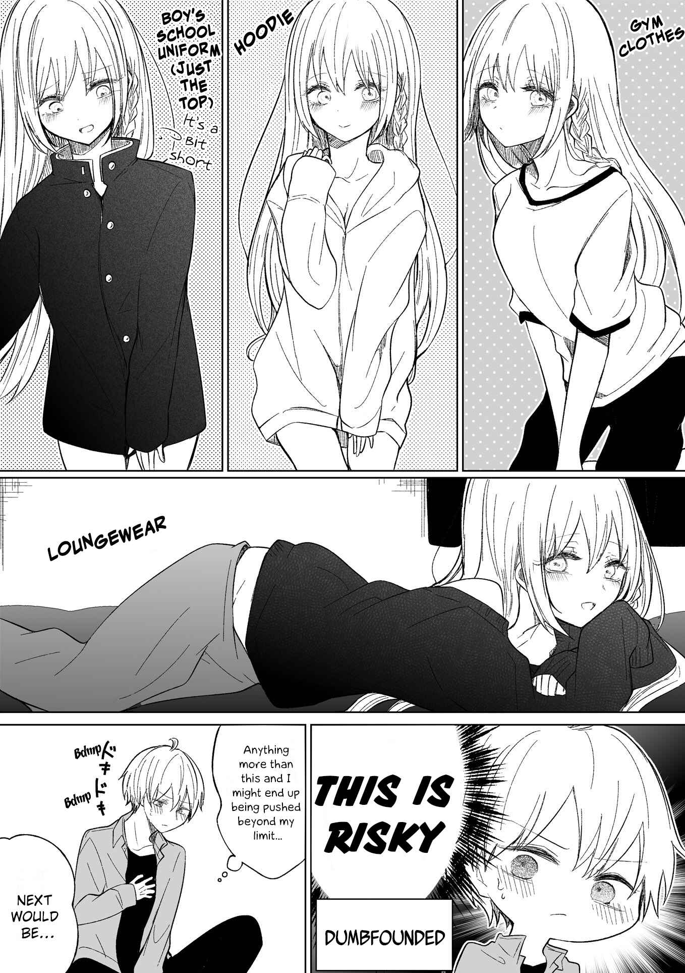 A Flirty and Devoted Kouhai (Pre-Serialization) Chapter 94.5 page 1
