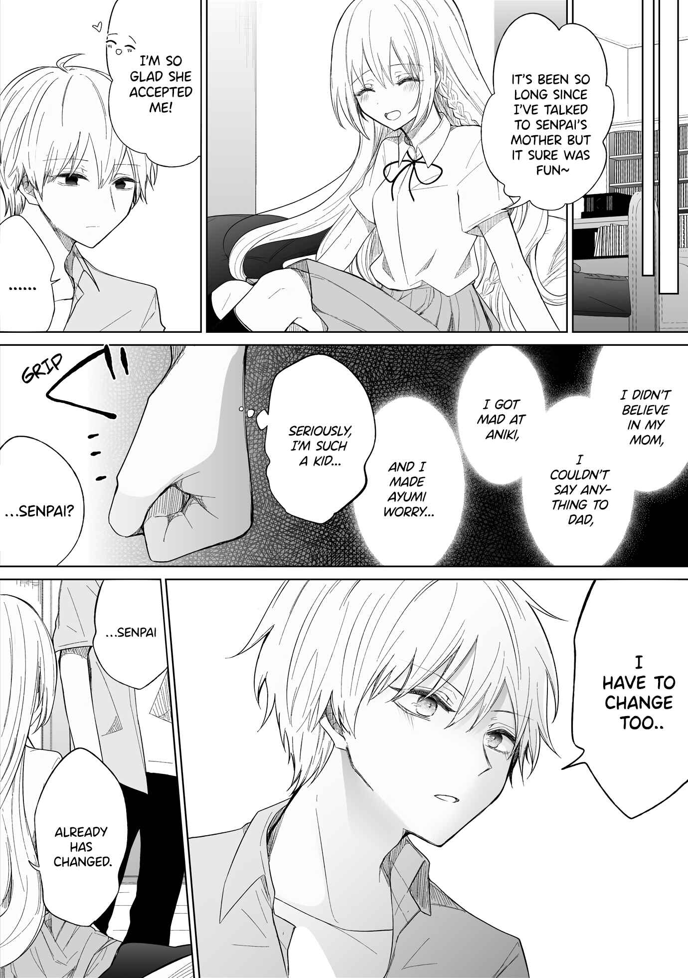 A Flirty and Devoted Kouhai (Pre-Serialization) Chapter 99 page 1