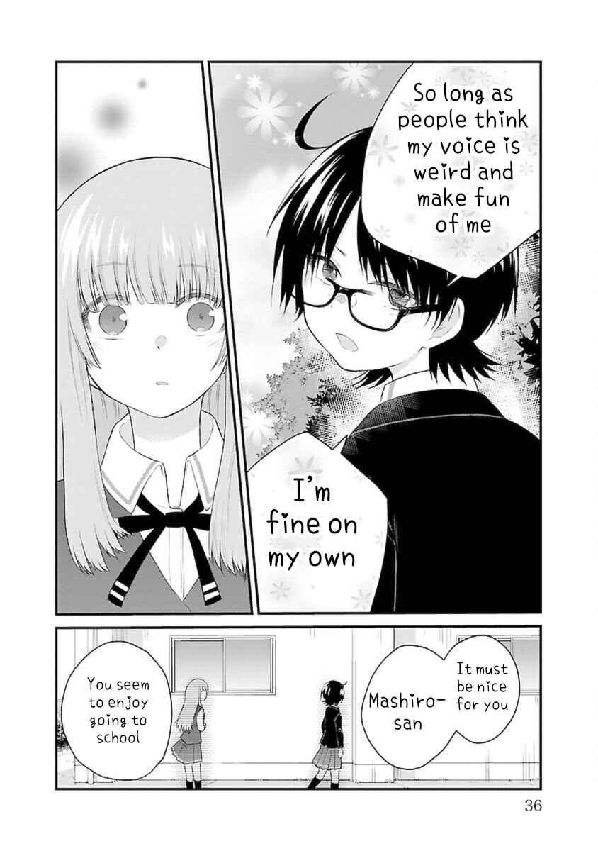 A Girl Who Can't Speak Thinks "She Is Too Kind." Chapter 45 page 1