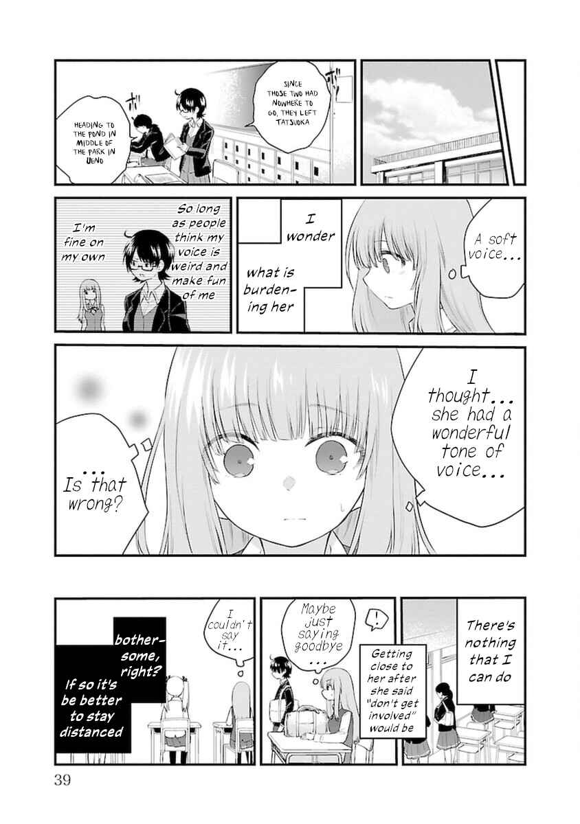A Girl Who Can't Speak Thinks "She Is Too Kind." Chapter 45 page 4