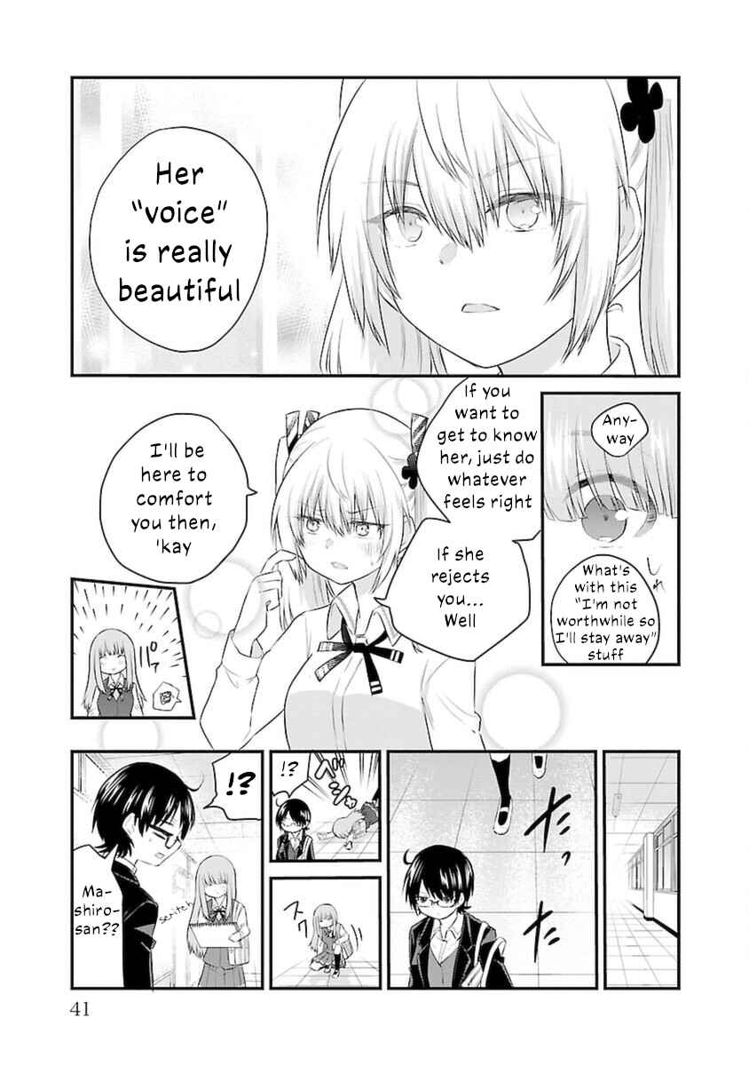 A Girl Who Can't Speak Thinks "She Is Too Kind." Chapter 45 page 6