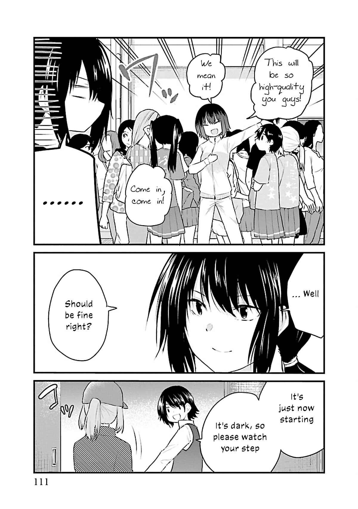 A Girl Who Can't Speak Thinks "She Is Too Kind." Chapter 54 page 2