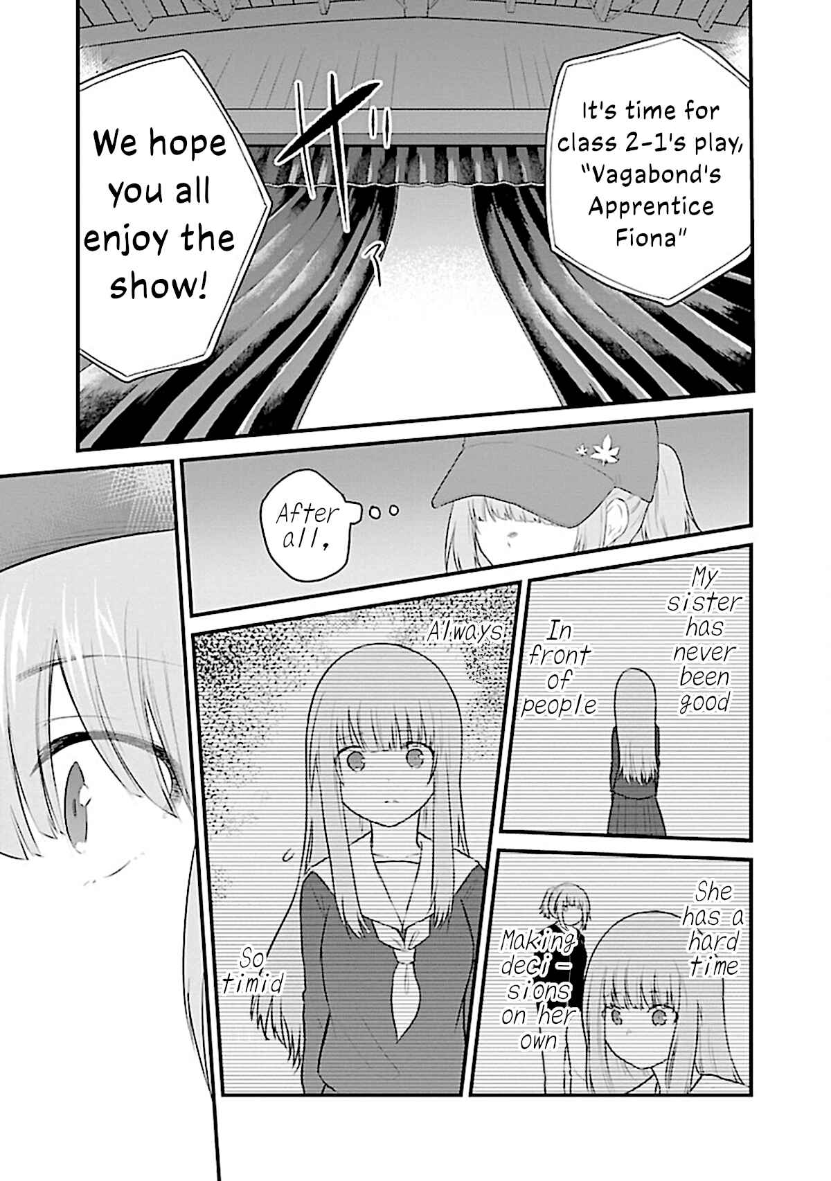 A Girl Who Can't Speak Thinks "She Is Too Kind." Chapter 54 page 4