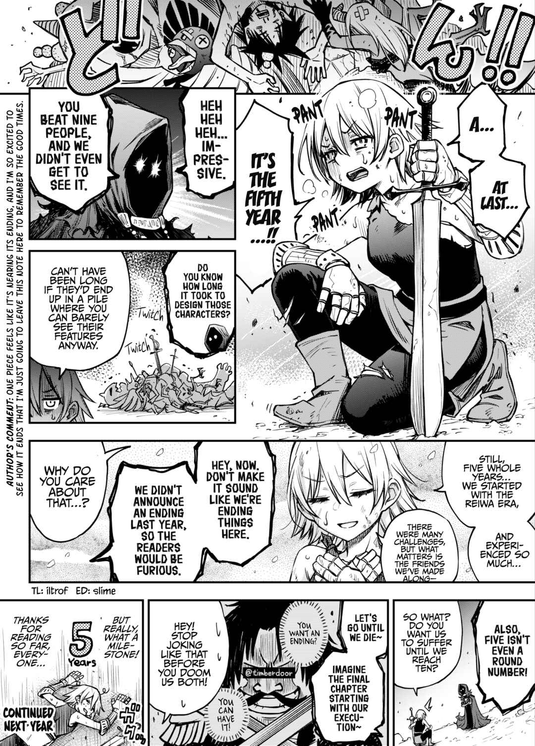 A Manga World That Gets One Page Once a Year Chapter 5 page 0