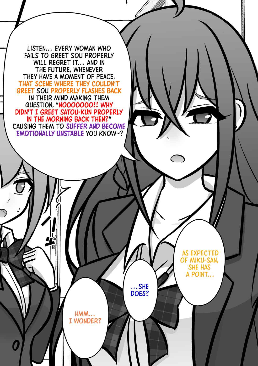 A Parallel World With a 1:39 Male to Female Ratio Is Unexpectedly Normal Chapter 102 page 2