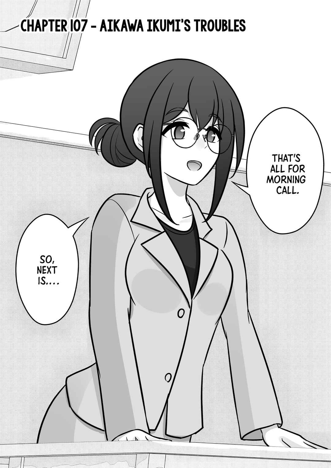 A Parallel World With a 1:39 Male to Female Ratio Is Unexpectedly Normal Chapter 107 page 0