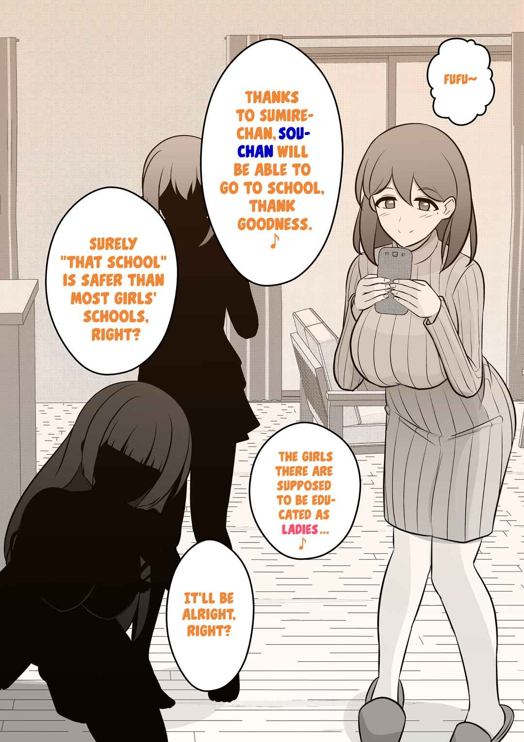 A Parallel World With a 1:39 Male to Female Ratio Is Unexpectedly Normal Chapter 38 page 1