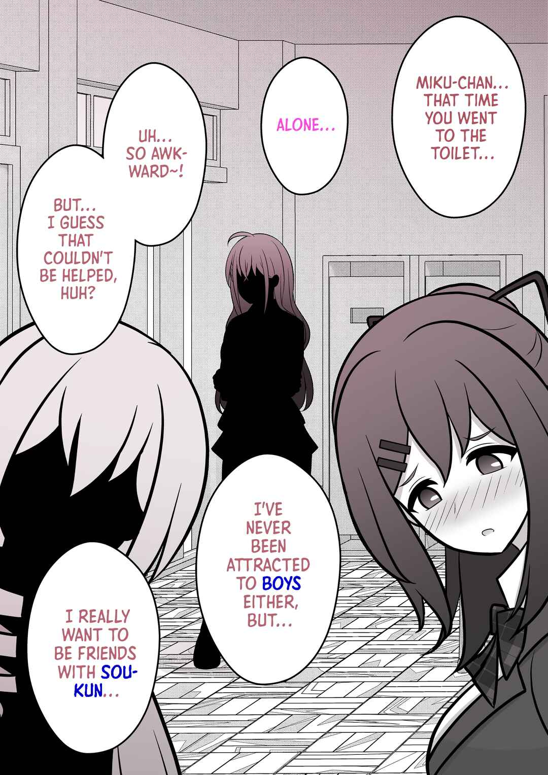 A Parallel World With a 1:39 Male to Female Ratio Is Unexpectedly Normal Chapter 69 page 3