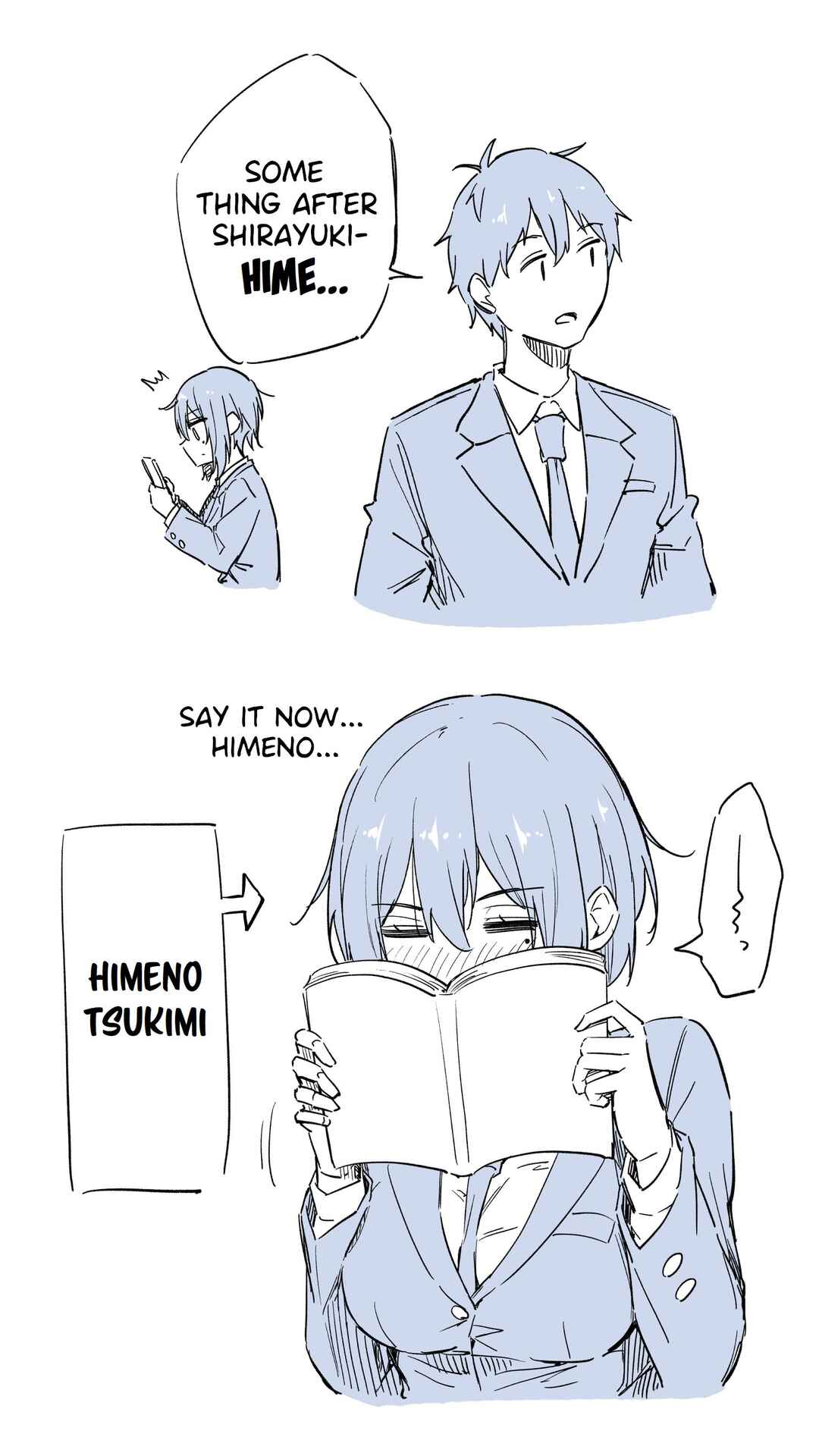 A Story About Getting a Haircut After Hearing Your Crush Prefers Short Hair Chapter 10.5 page 0
