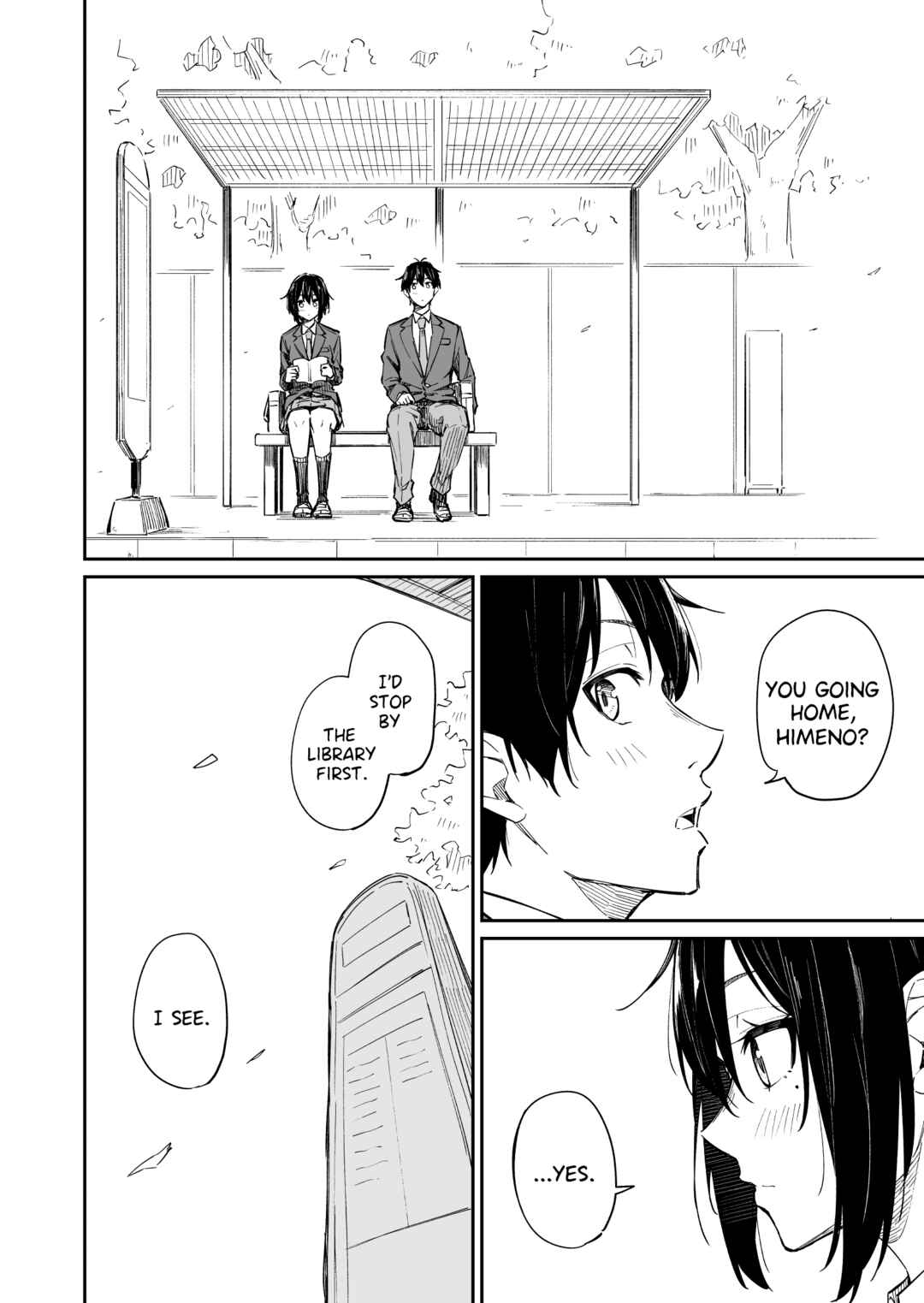A Story About Getting a Haircut After Hearing Your Crush Prefers Short Hair Chapter 8 page 1