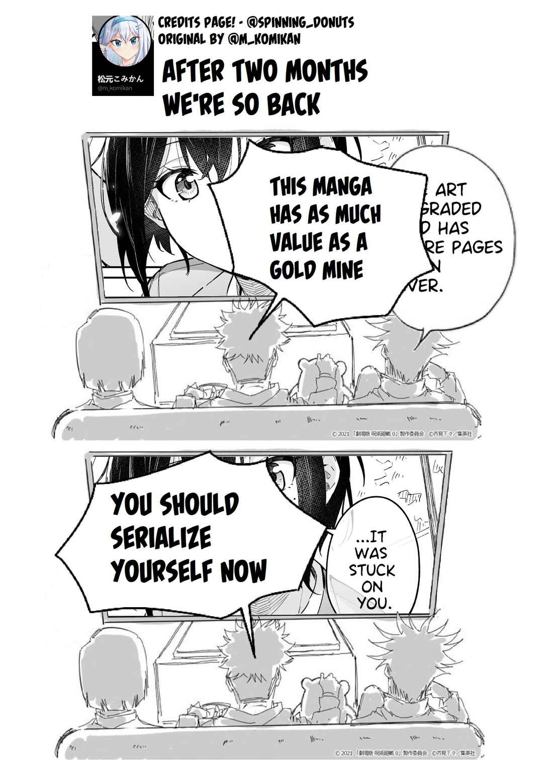 A Story About Getting a Haircut After Hearing Your Crush Prefers Short Hair Chapter 8 page 6