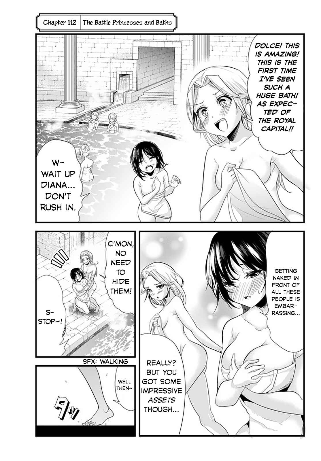 A Story About Treating a Female Knight, Who Has Never Been Treated as a Woman, as a Woman Chapter 112 page 0