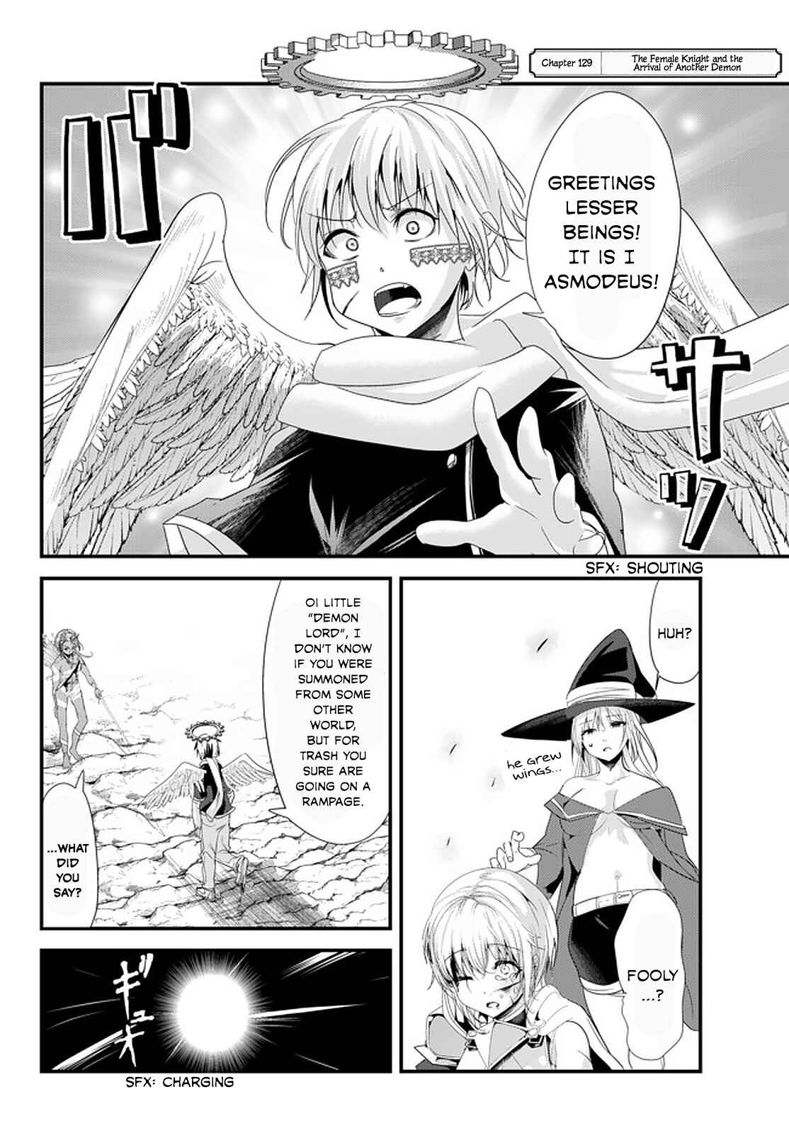 A Story About Treating a Female Knight, Who Has Never Been Treated as a Woman, as a Woman Chapter 129 page 1