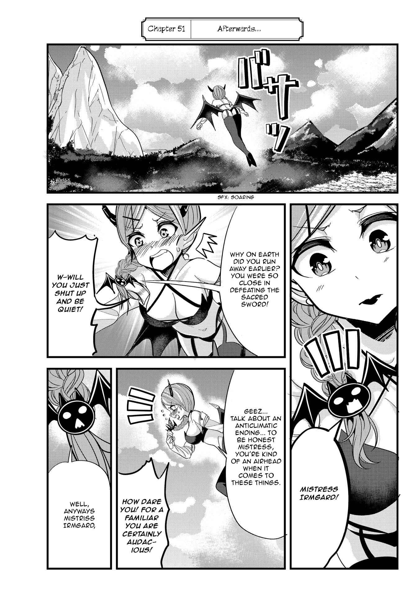 A Story About Treating a Female Knight, Who Has Never Been Treated as a Woman, as a Woman Chapter 51 page 0