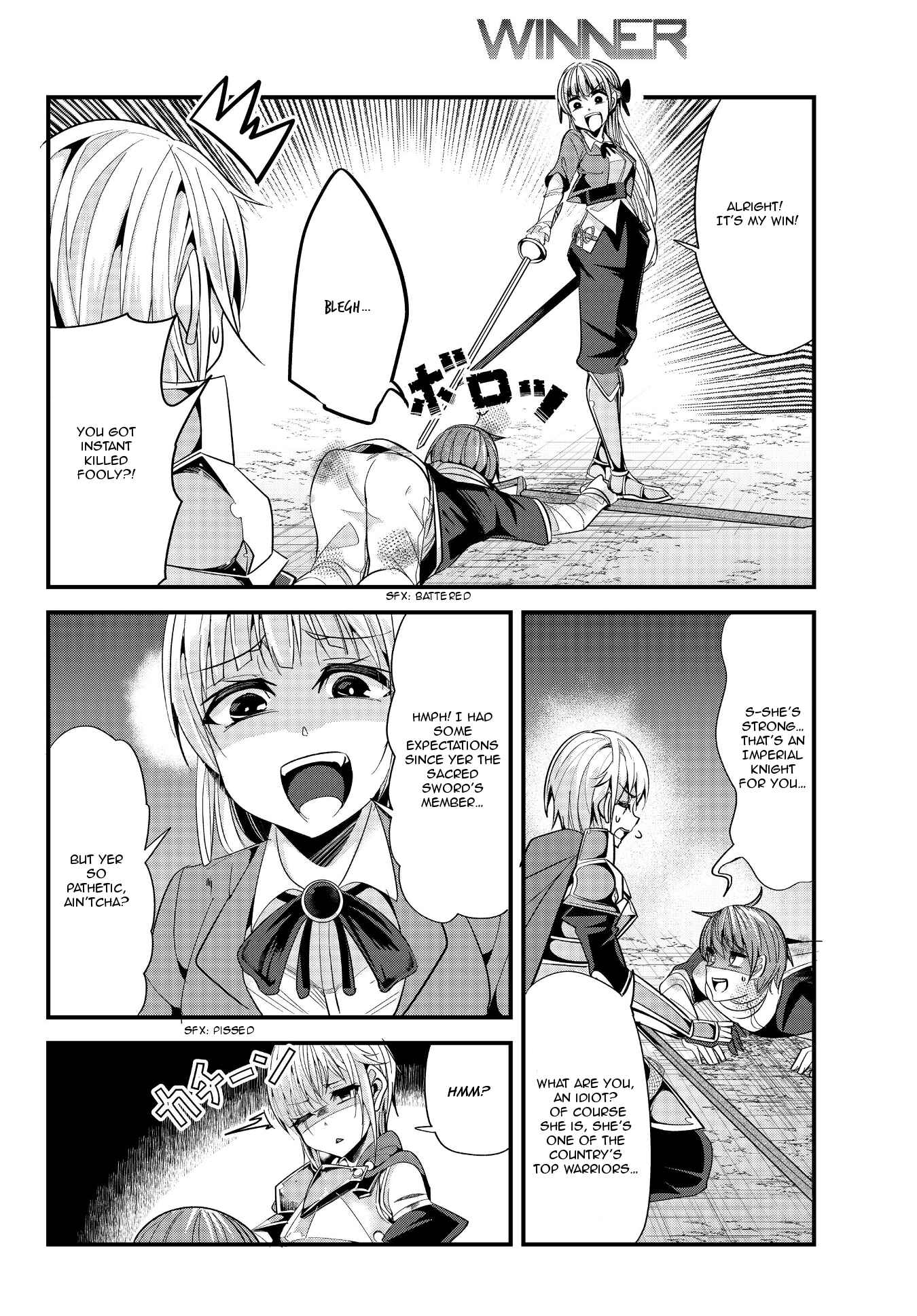 A Story About Treating a Female Knight, Who Has Never Been Treated as a Woman, as a Woman Chapter 61 page 1