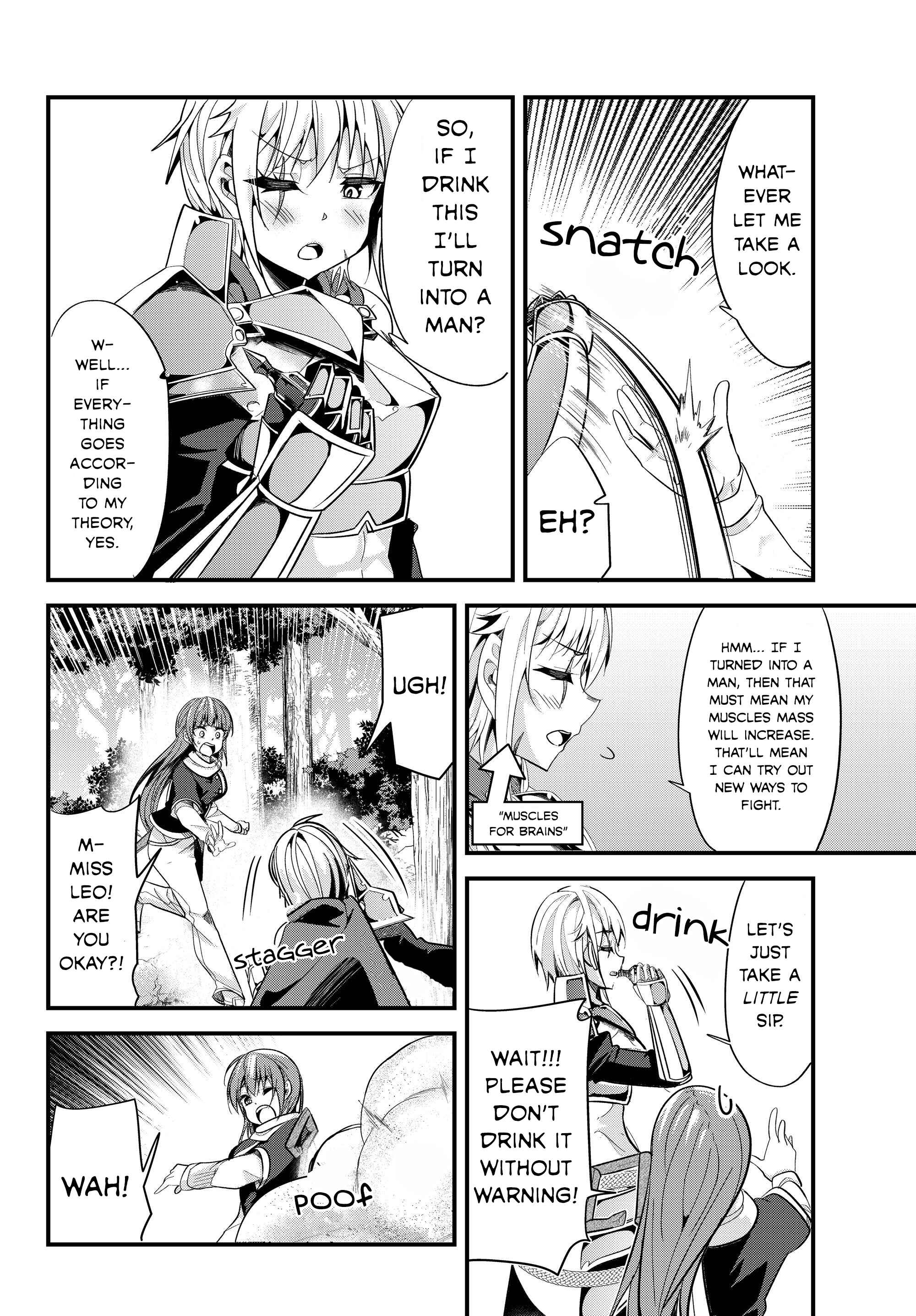 A Story About Treating a Female Knight, Who Has Never Been Treated as a Woman, as a Woman Chapter 80 page 1