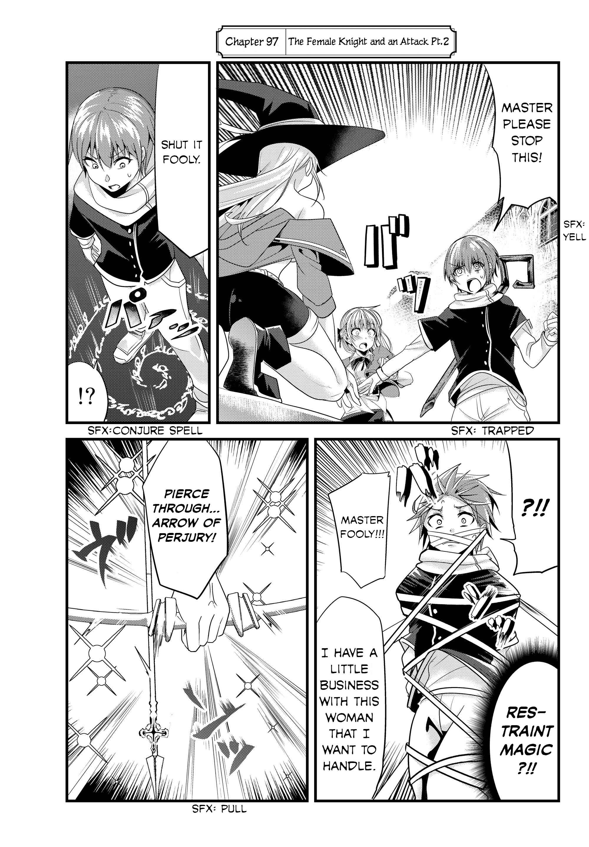 A Story About Treating a Female Knight, Who Has Never Been Treated as a Woman, as a Woman Chapter 97 page 0