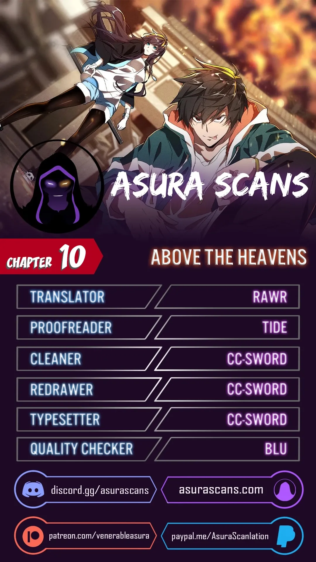 Above the Heavens Chapter 10 page 0