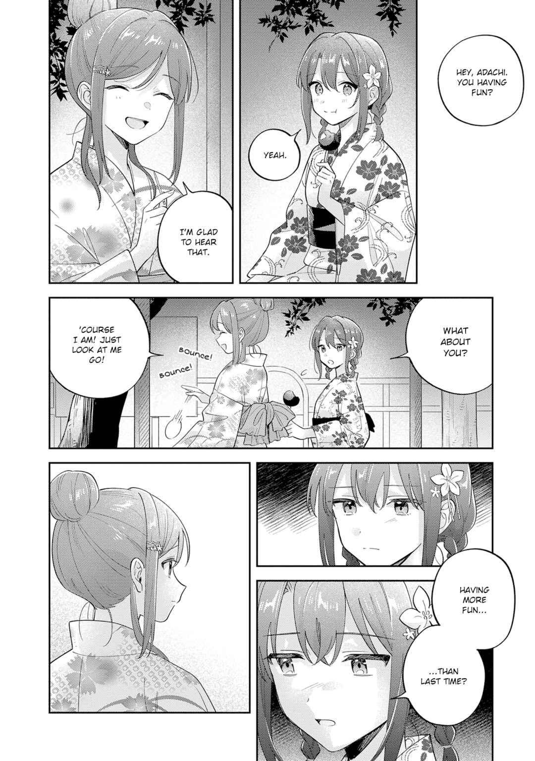 Adachi to Shimamura Chapter 38.2 page 1
