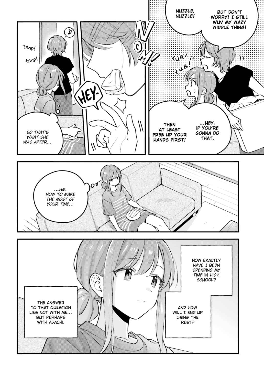 Adachi to Shimamura Chapter 40.3 page 1