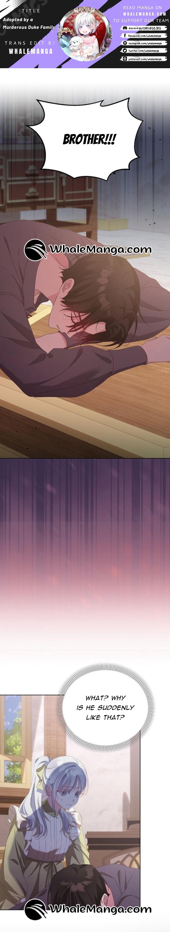 Adopted by a Murderous Duke Family Chapter 39 page 0