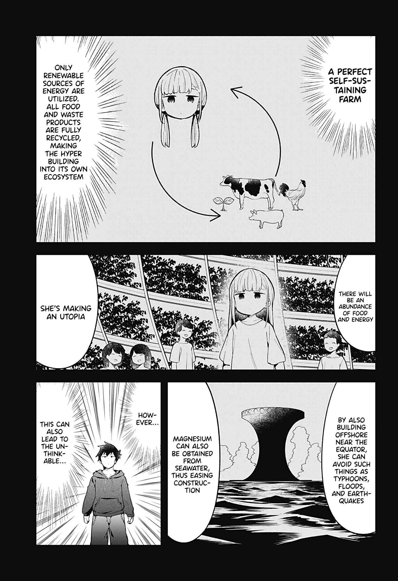Aharen-san wa Hakarenai Chapter 111 page 9