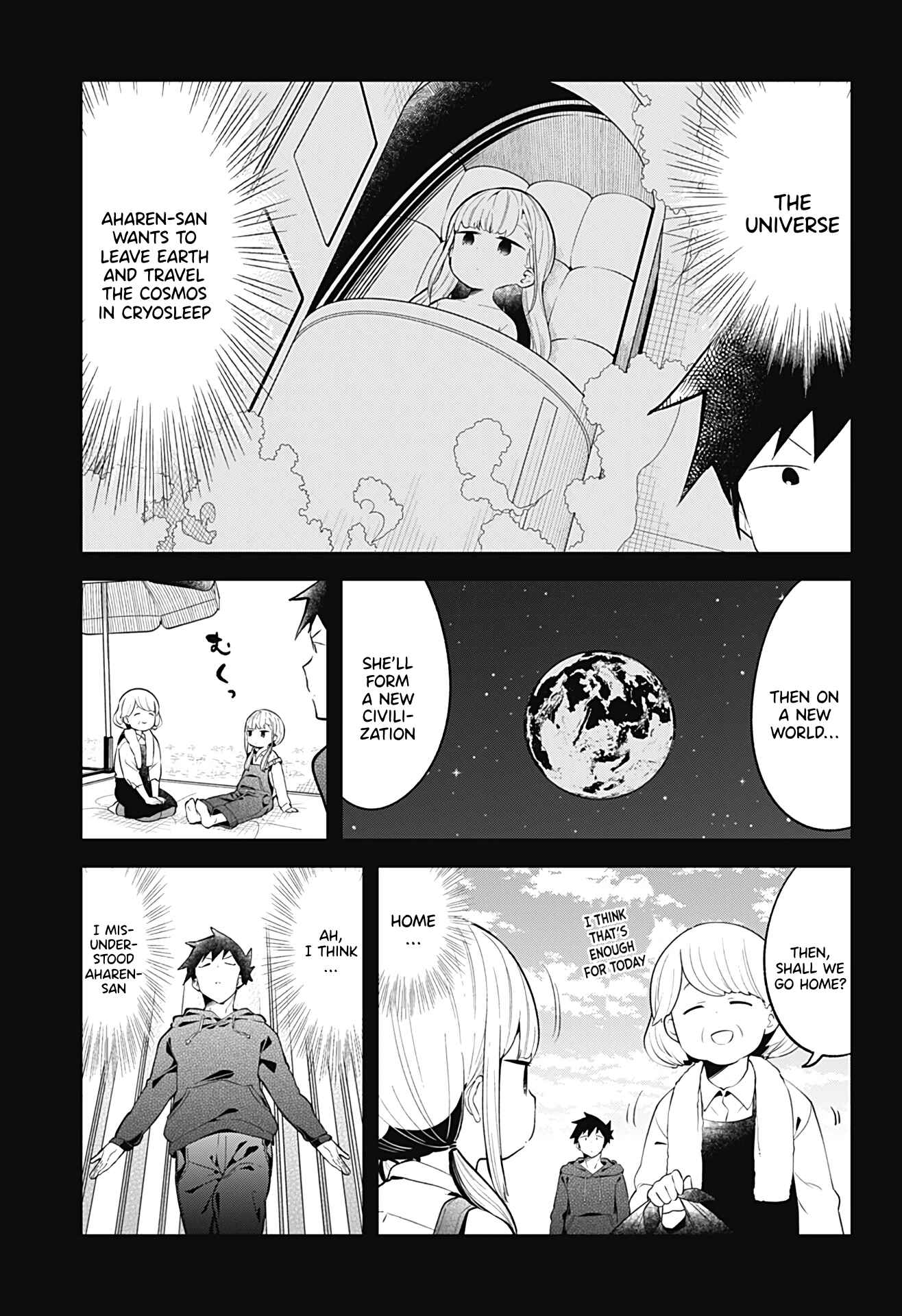 Aharen-san wa Hakarenai Chapter 111 page 13