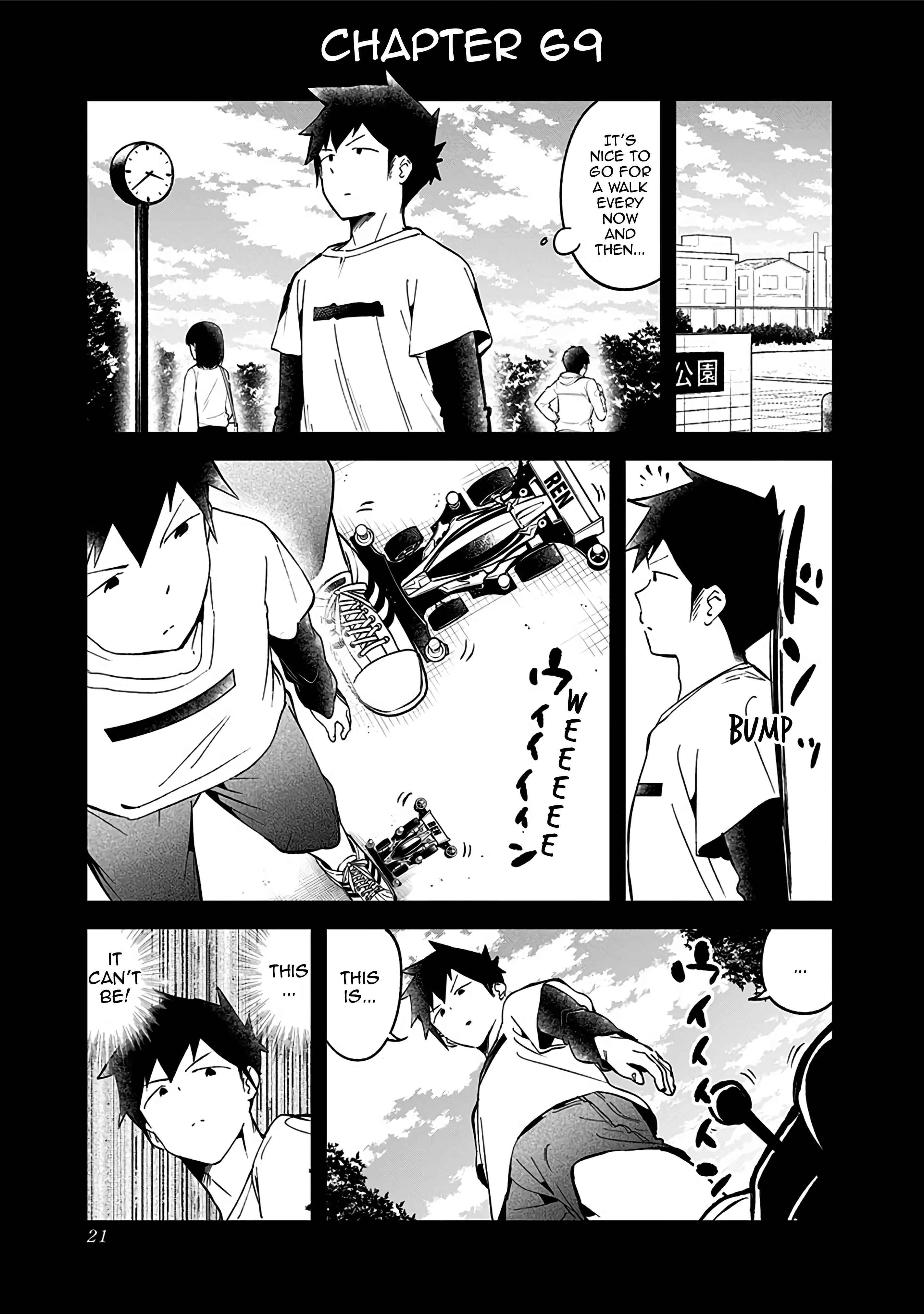 Aharen-san wa Hakarenai Chapter 69 page 0