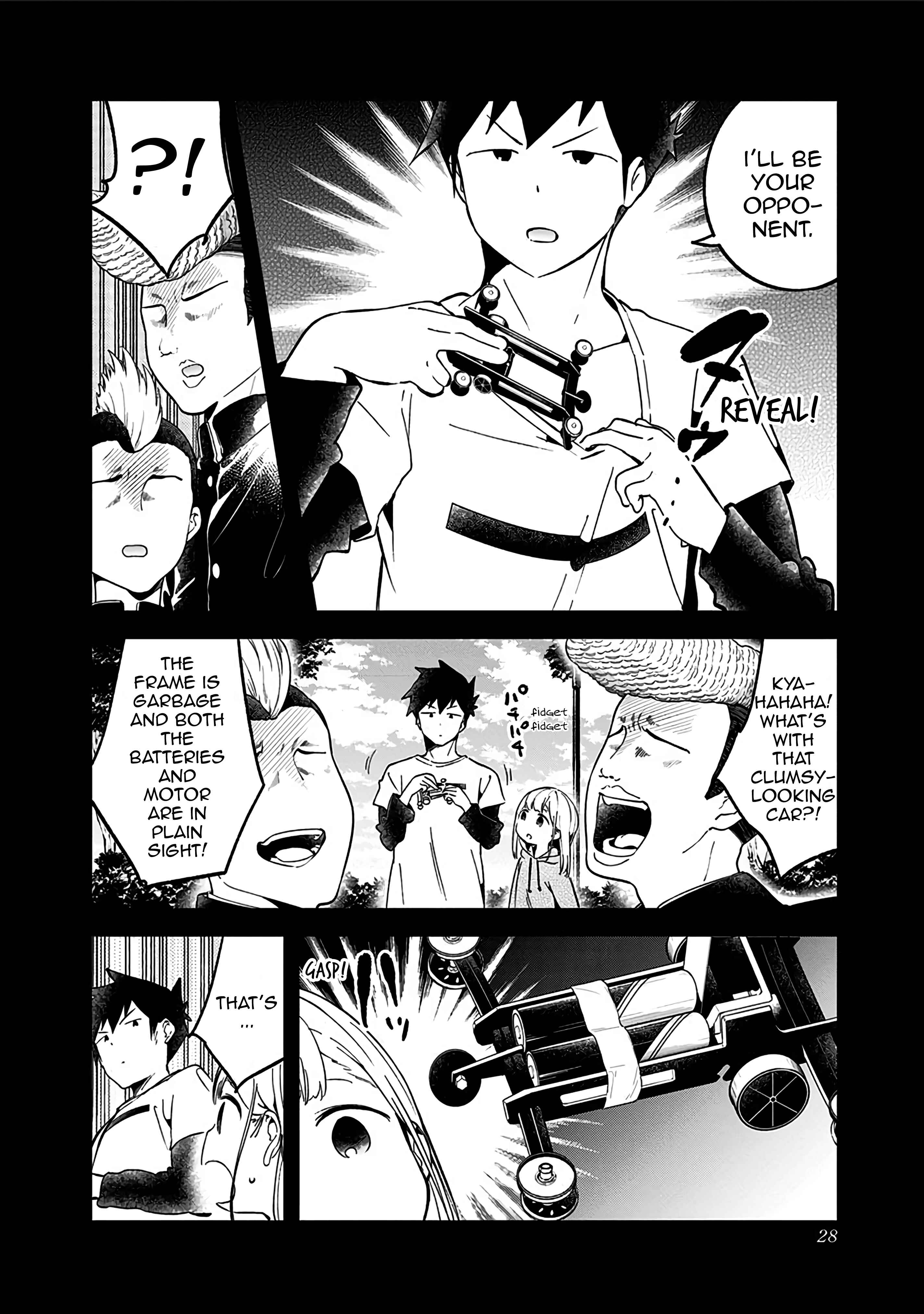 Aharen-san wa Hakarenai Chapter 69 page 7