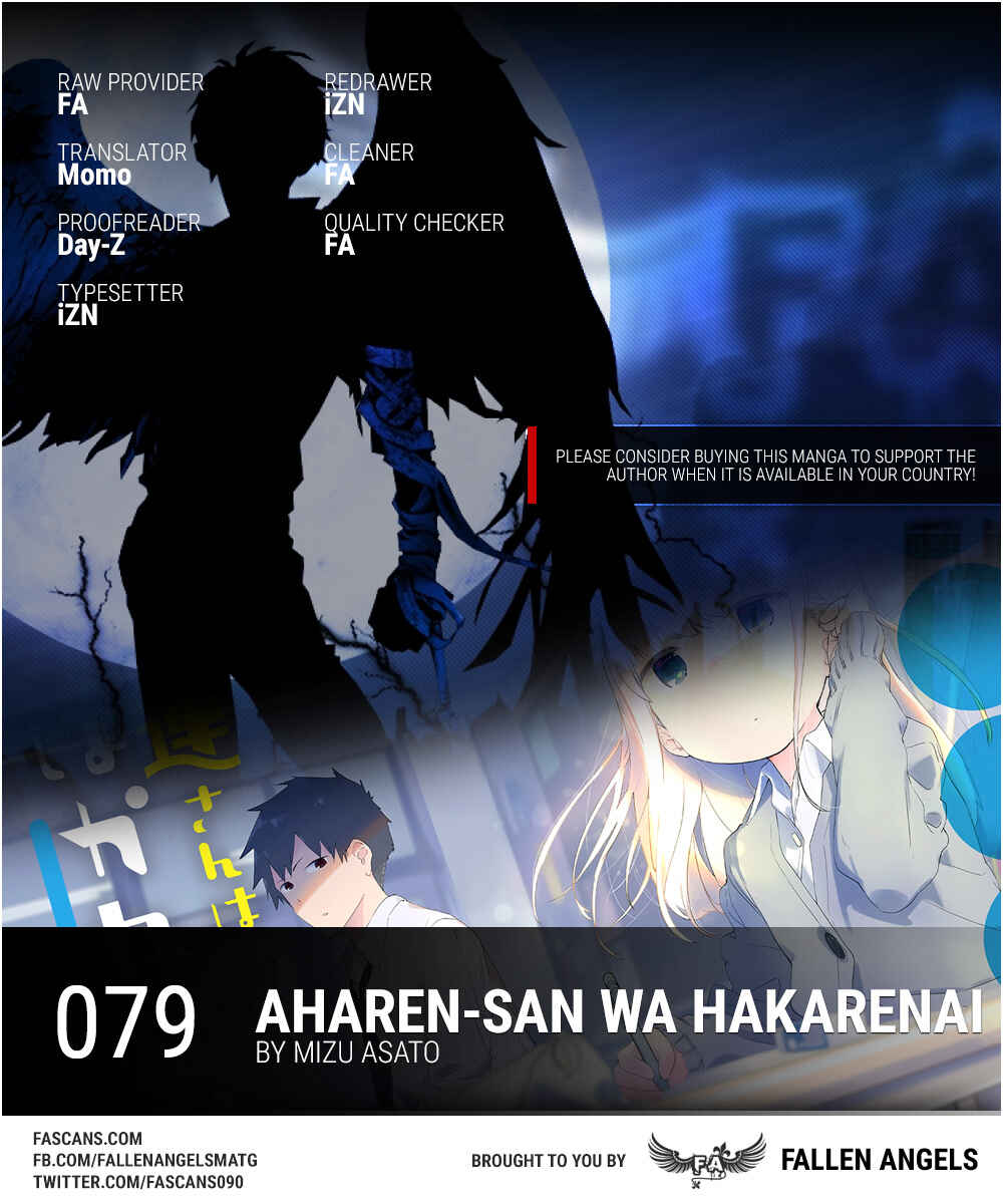 Aharen-san wa Hakarenai Chapter 79 page 0