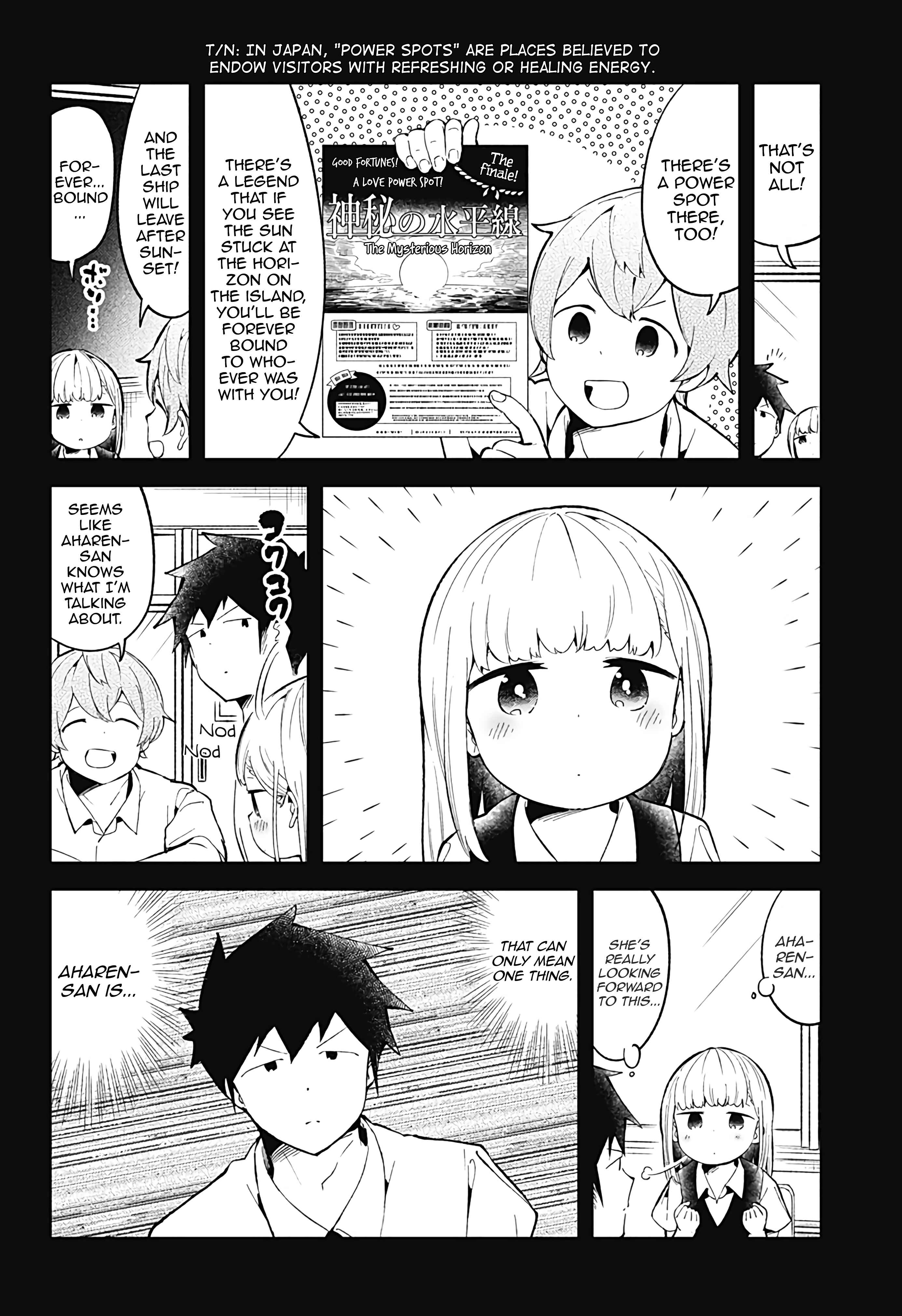 Aharen-san wa Hakarenai Chapter 86 page 3