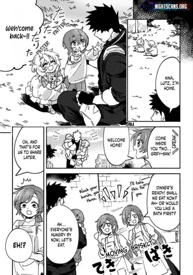 Akuninzura Shita B-kyuu Boukensha – Shujinkou to Sono Osananajimi-tachi no Papa ni Naru Chapter 4.1 page 9