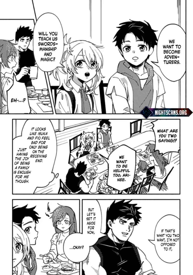 Akuninzura Shita B-kyuu Boukensha – Shujinkou to Sono Osananajimi-tachi no Papa ni Naru Chapter 4.1 page 11
