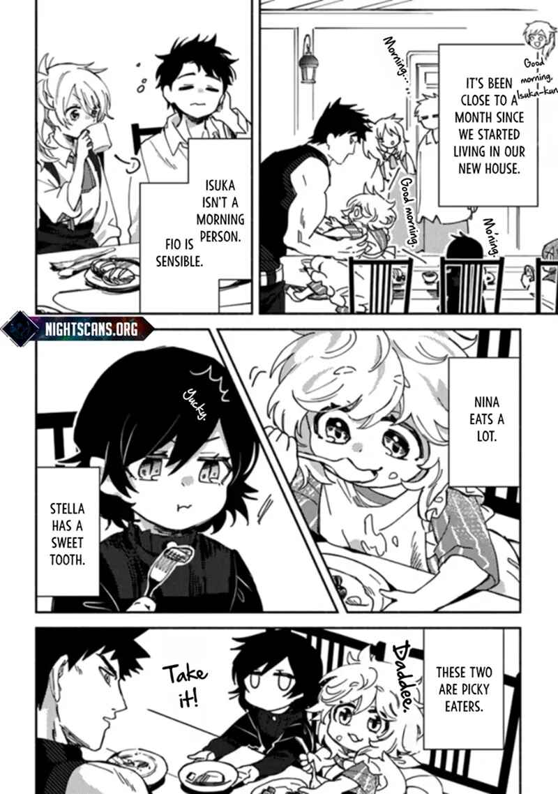 Akuninzura Shita B-kyuu Boukensha – Shujinkou to Sono Osananajimi-tachi no Papa ni Naru Chapter 4.1 page 2