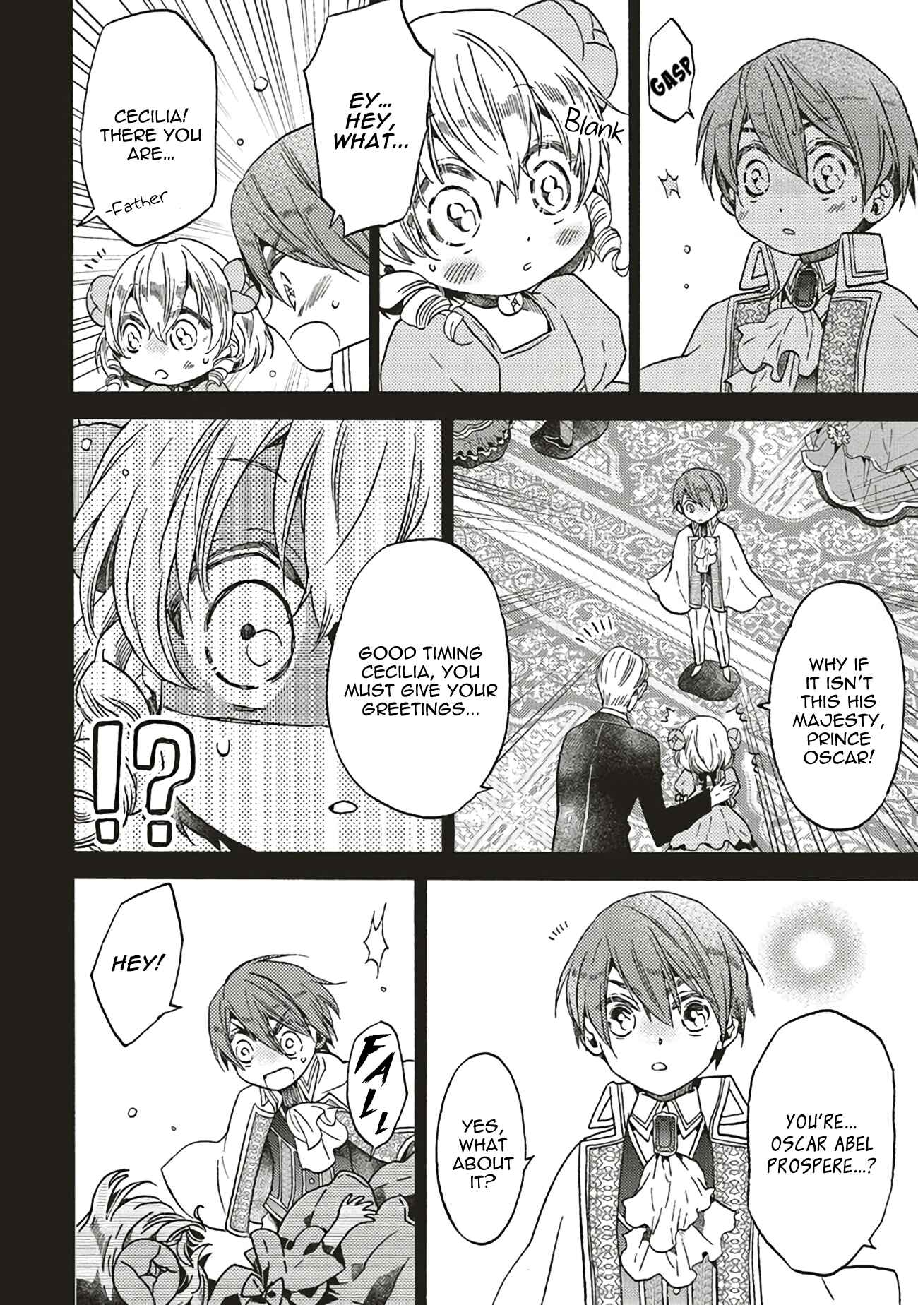 Akuyaku Reijou, Cecilia Sylvie wa Shinitakunai no de Dansou suru koto ni shita Chapter 2.3 page 11
