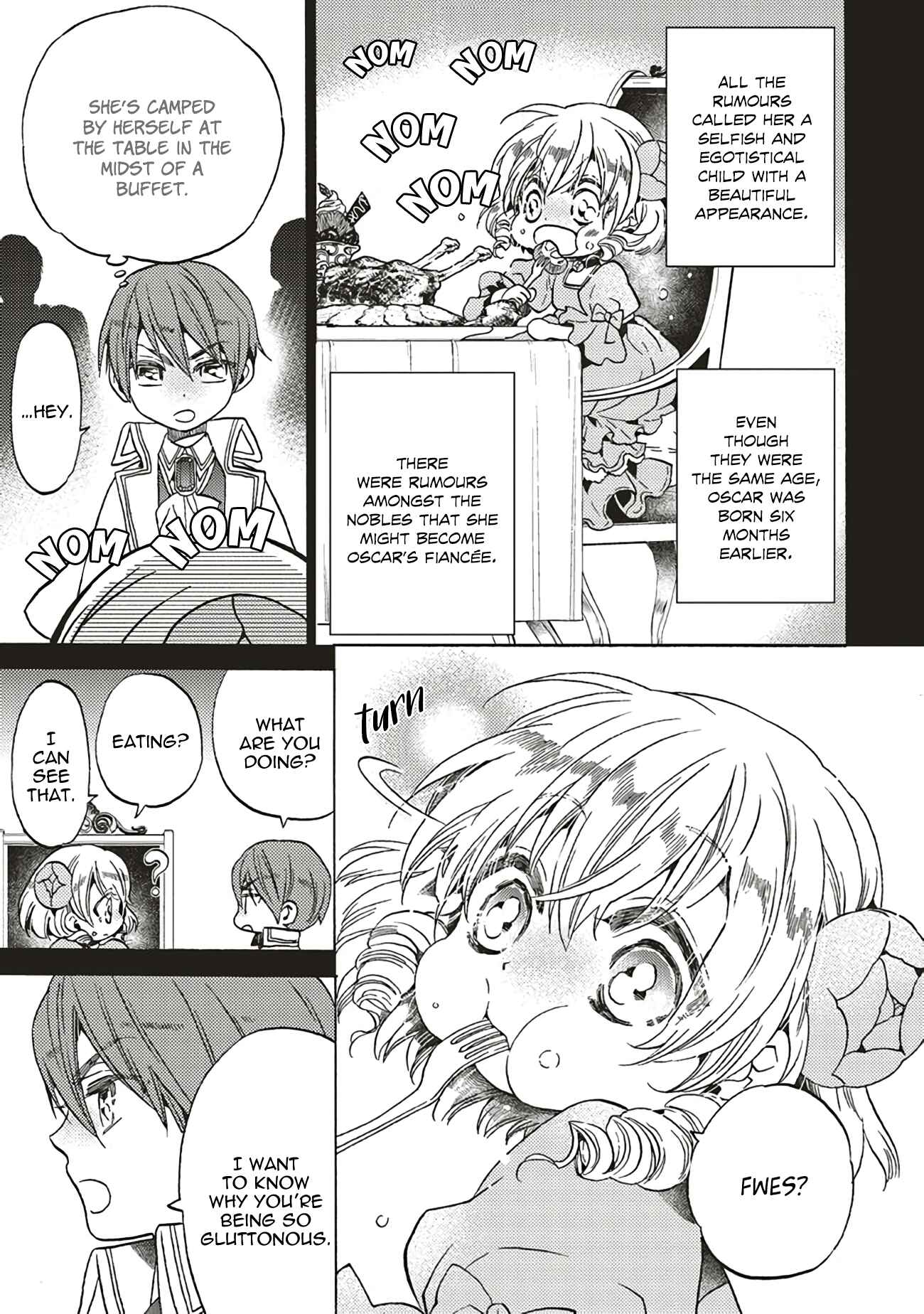 Akuyaku Reijou, Cecilia Sylvie wa Shinitakunai no de Dansou suru koto ni shita Chapter 2.3 page 4