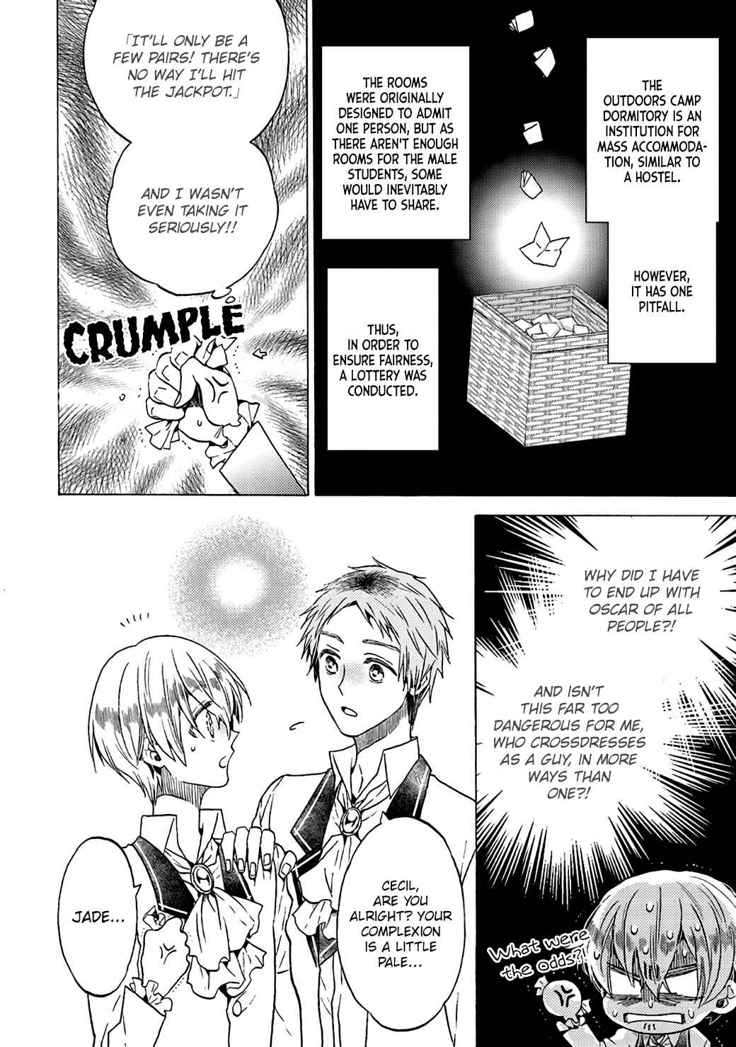 Akuyaku Reijou, Cecilia Sylvie wa Shinitakunai no de Dansou suru koto ni shita Chapter 3.3 page 3
