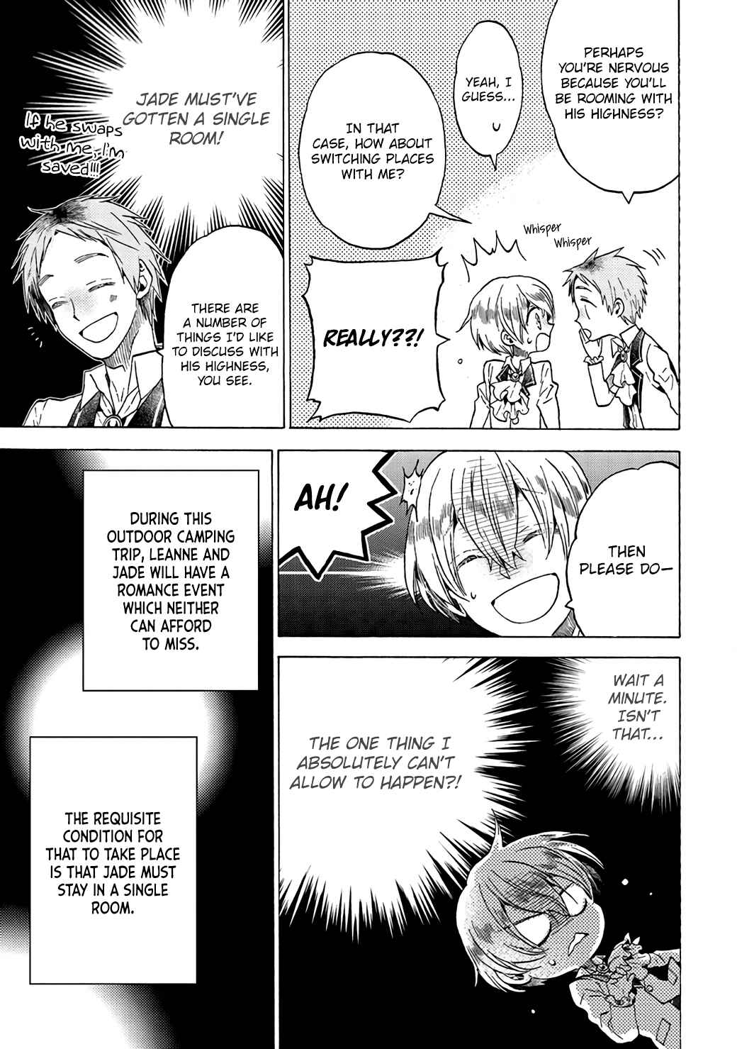 Akuyaku Reijou, Cecilia Sylvie wa Shinitakunai no de Dansou suru koto ni shita Chapter 3.3 page 4