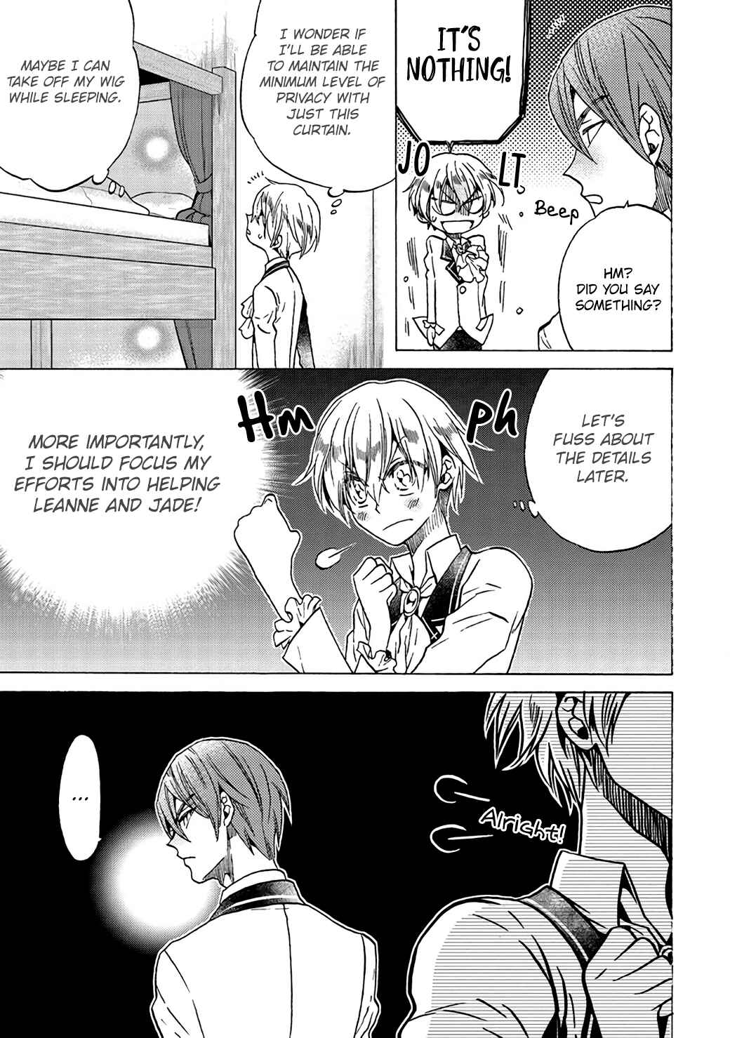 Akuyaku Reijou, Cecilia Sylvie wa Shinitakunai no de Dansou suru koto ni shita Chapter 3.3 page 8