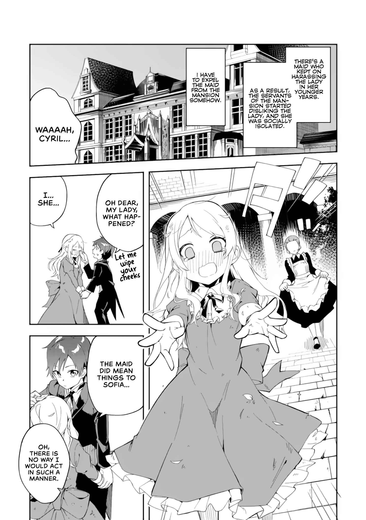 Akuyaku Reijou no Shitsuji-sama: Hametsu Flag wa Ore ga Tsubusasete Itadakimasu Chapter 1.1 page 11